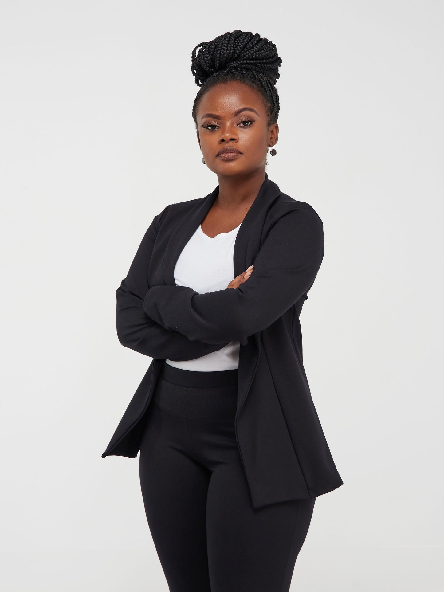 Vivo Faraji Long Sleeve Jacket - Black