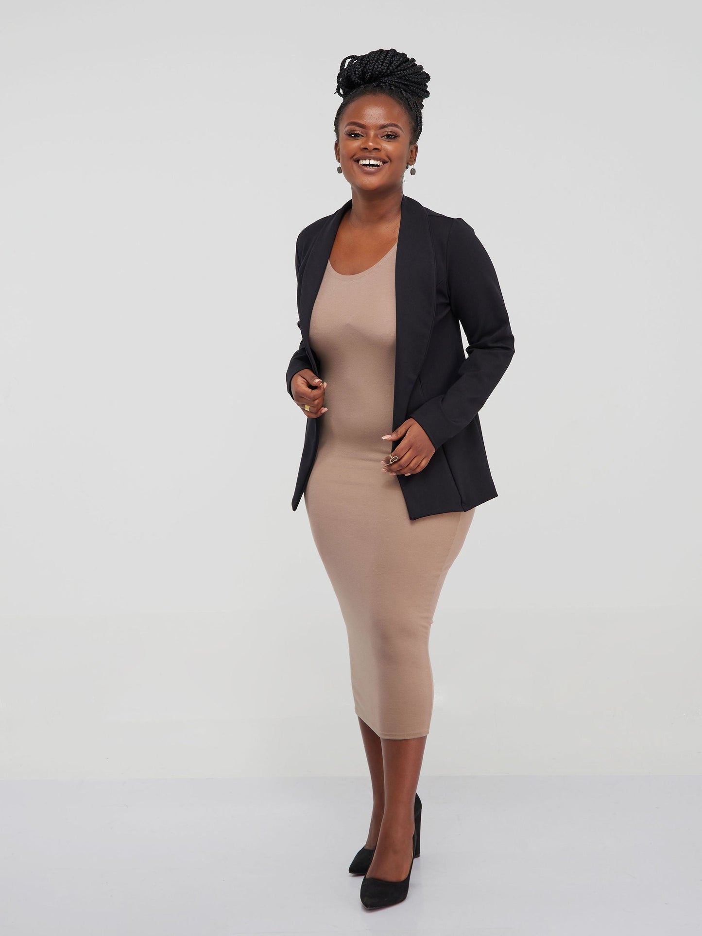 Vivo Faraji Long Sleeve Jacket - Black