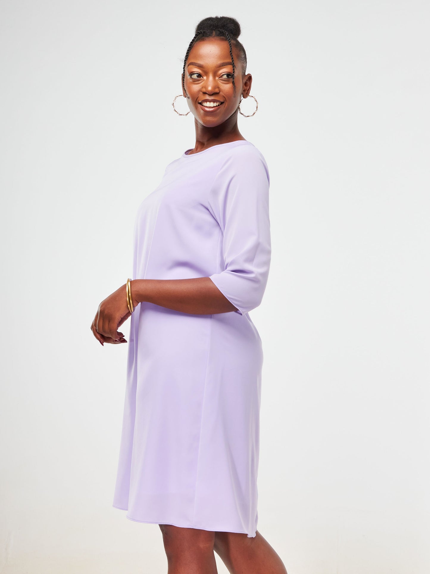 Vivo Basic Ayo Tent Dress - Light Purple