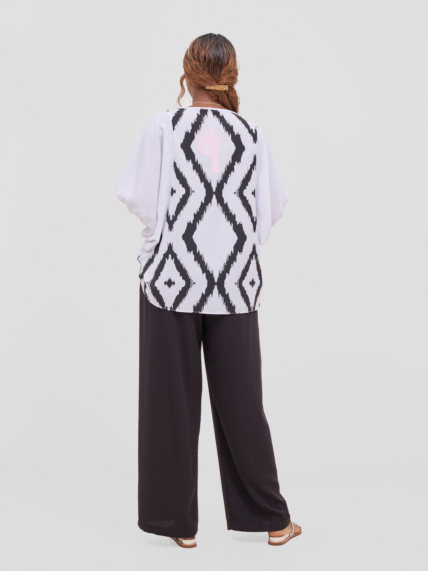 Vivo Seli Wide Leg Pants - Black