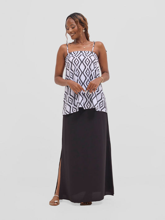Vivo Seli Maxi Skirt - Black