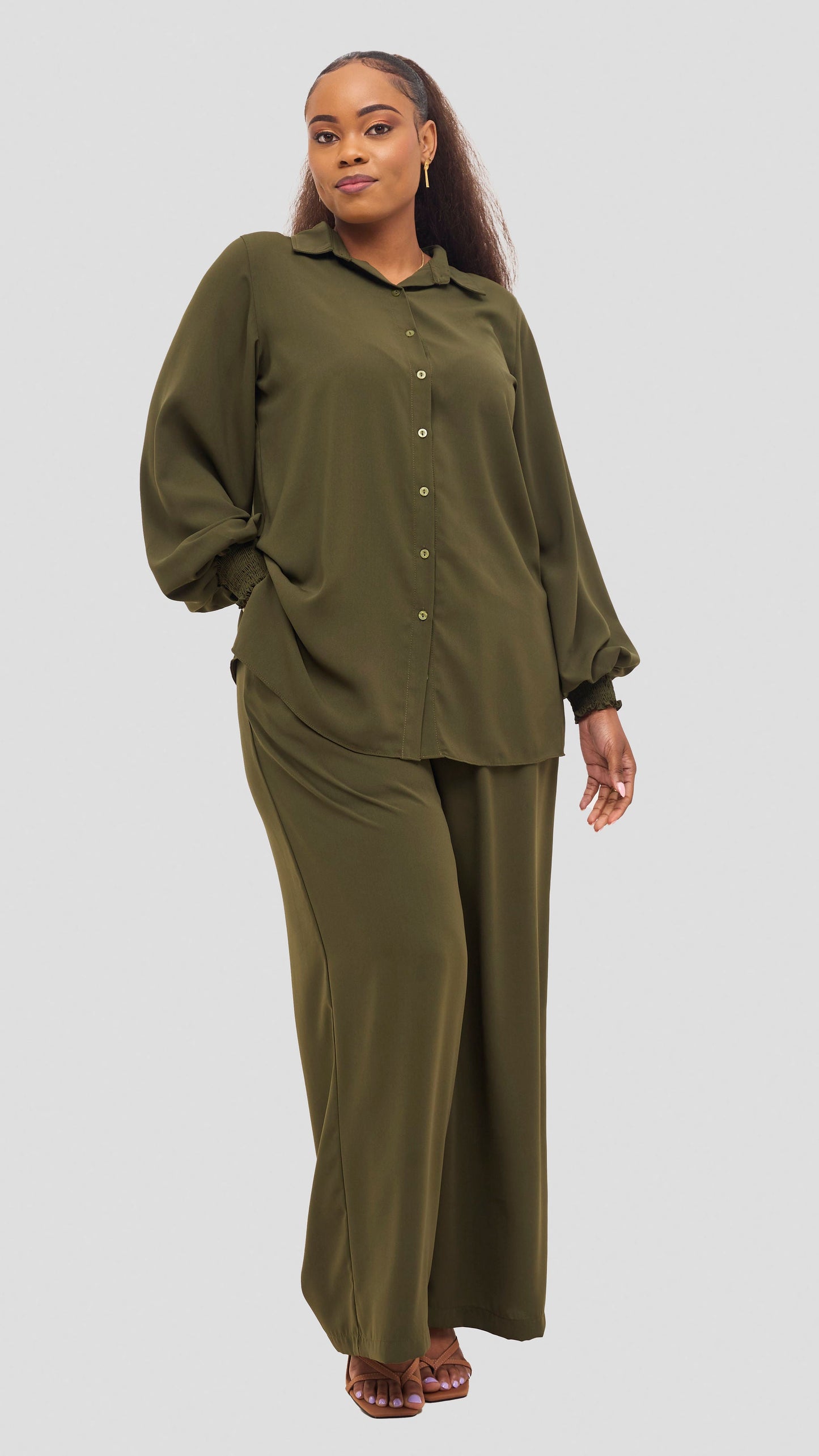 Vivo Wastani Drawstring Pants - Hunters