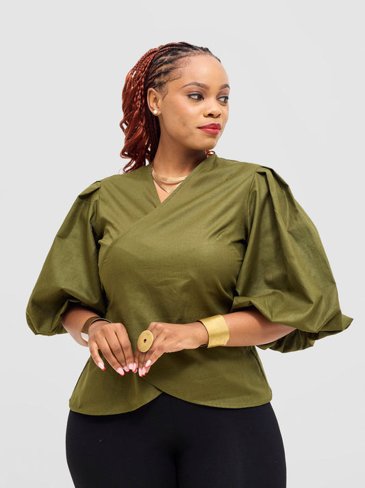 Safari Savannah Wrap Top - Hunters