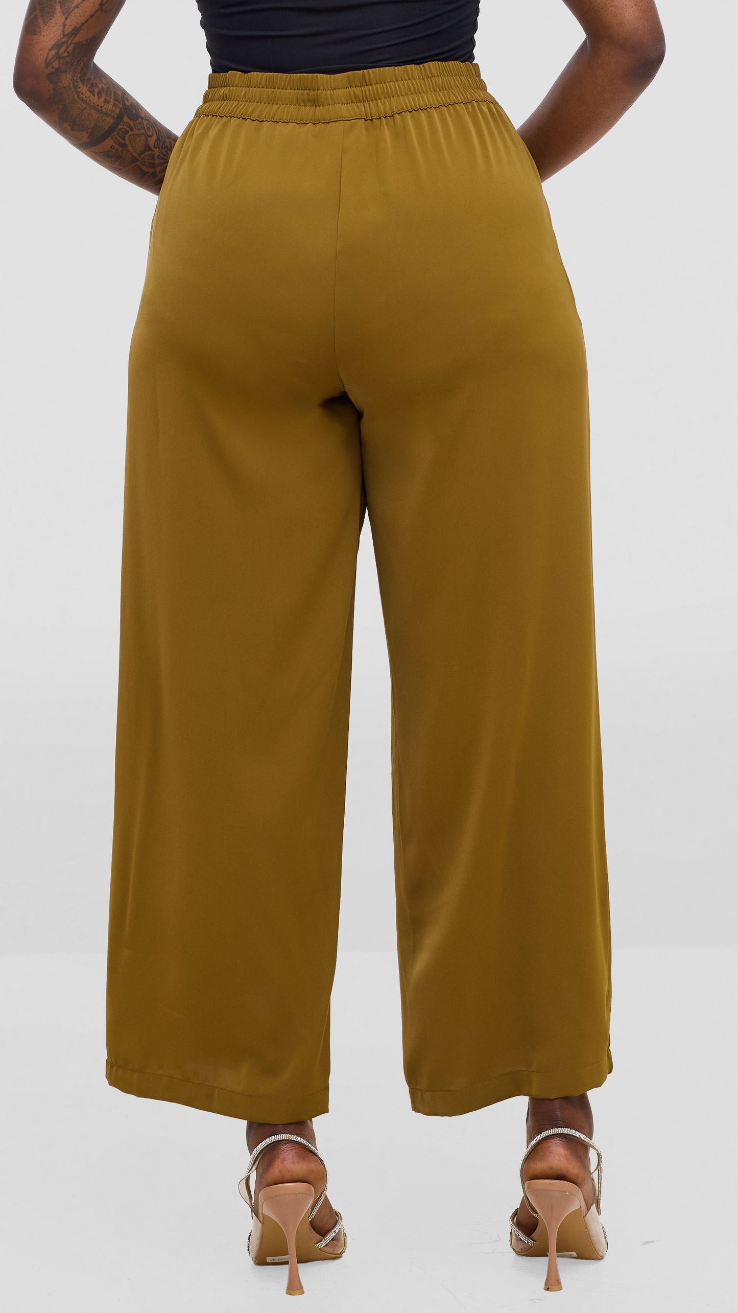Vivo Wastani Drawstring Pants - Olive