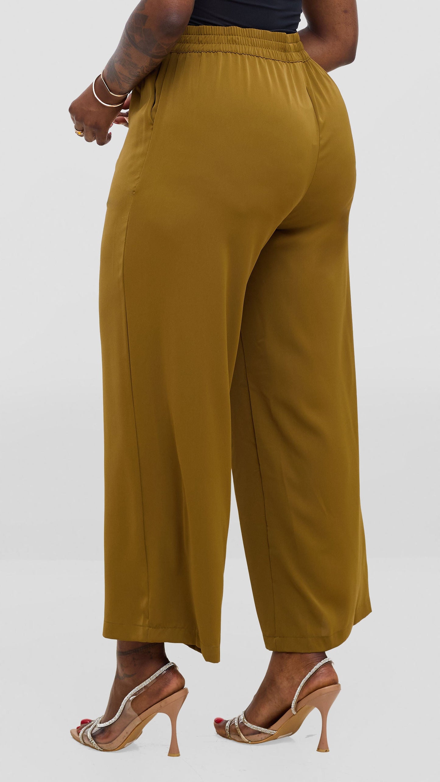 Vivo Wastani Drawstring Pants - Olive