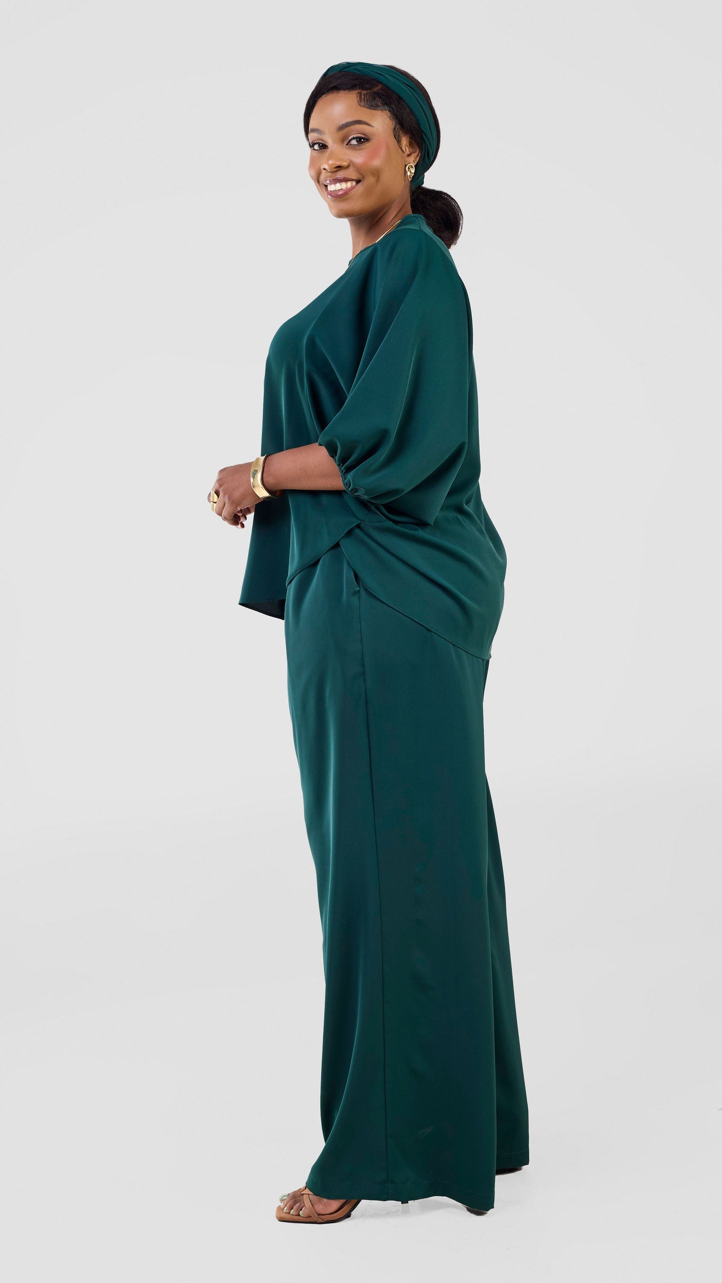 Vivo Seli Wide Top - Dark Green