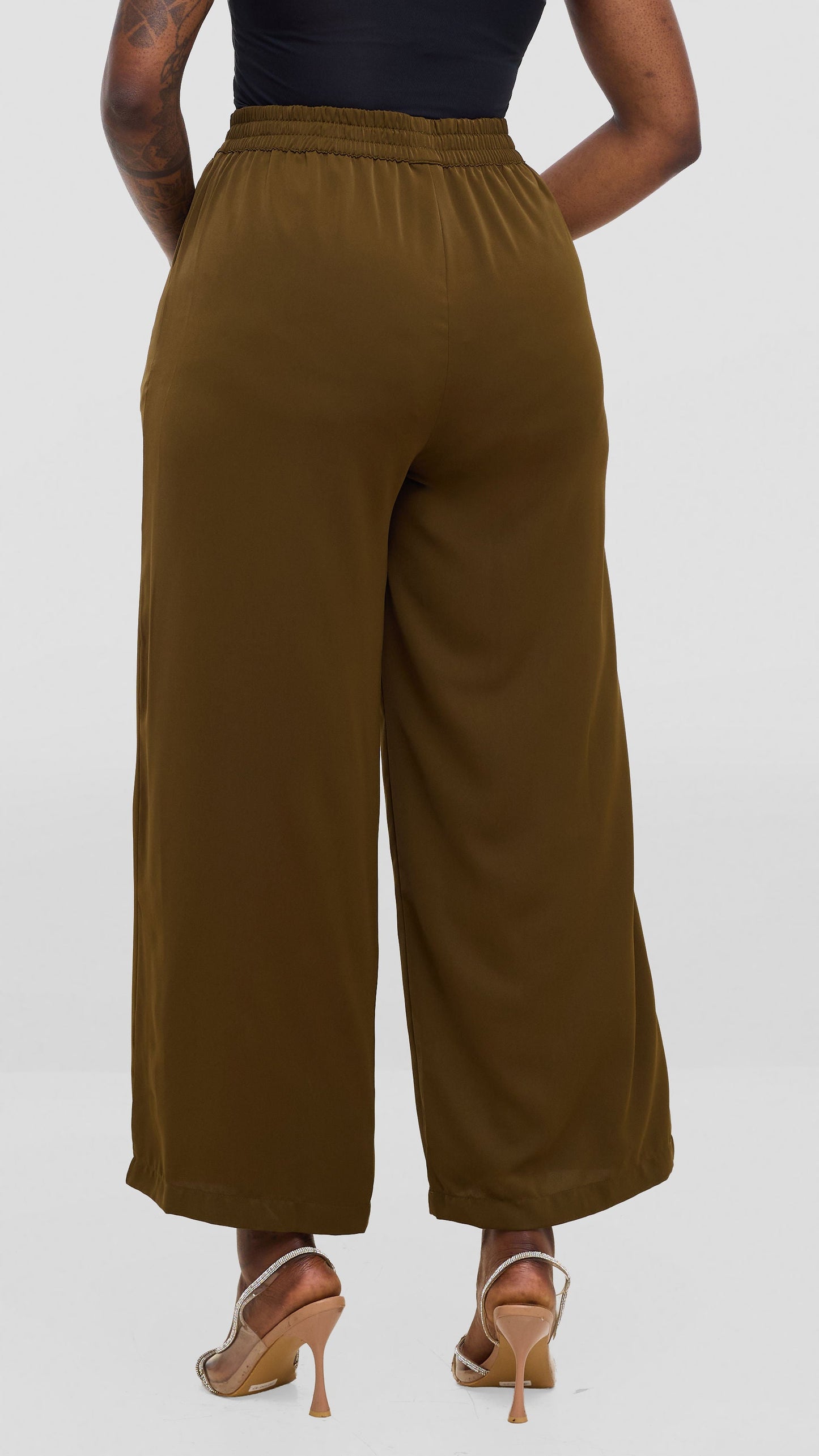 Vivo Wastani Drawstring Pants - Dark Green