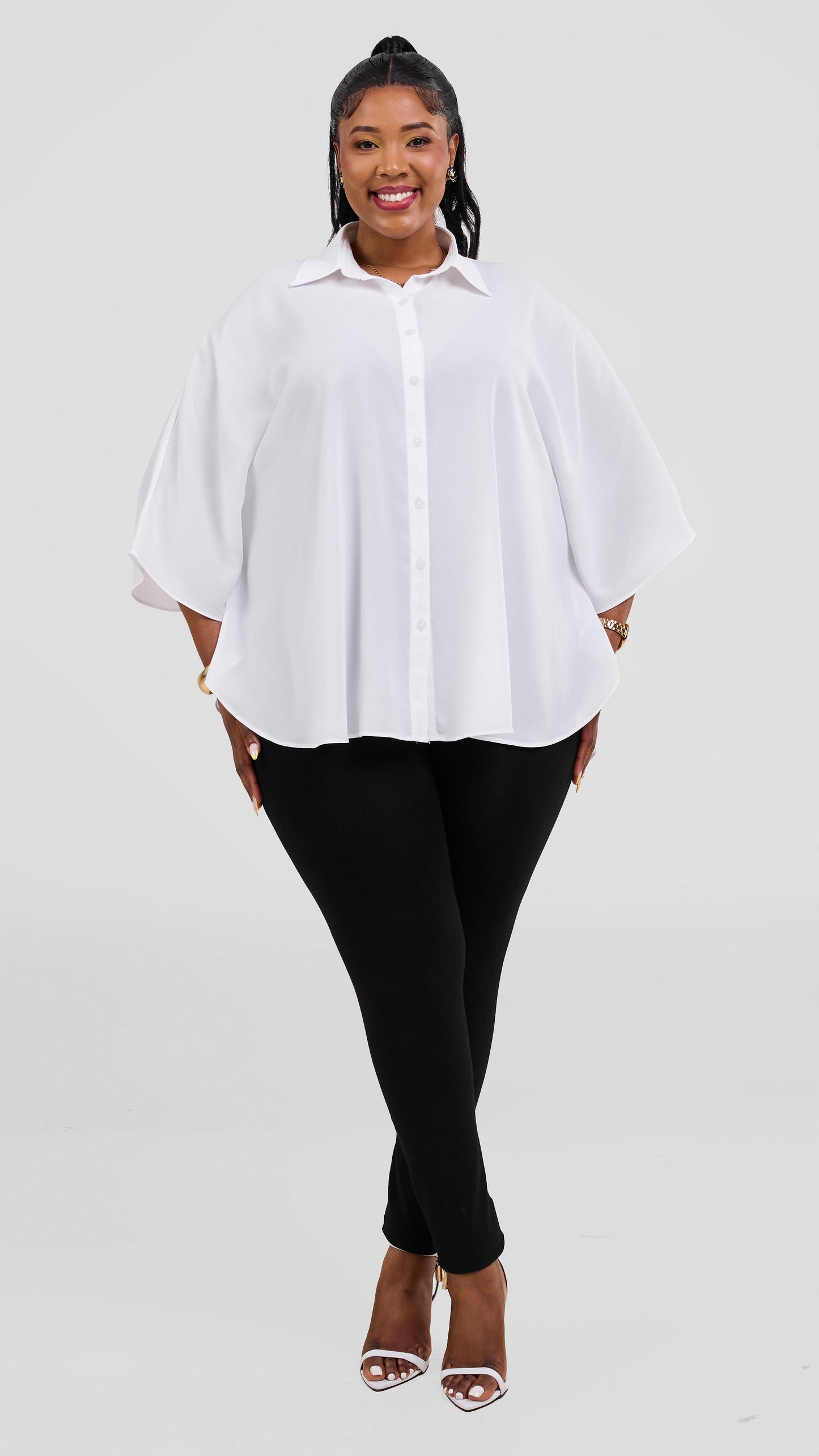 Vivo Iyana Cape Top - White