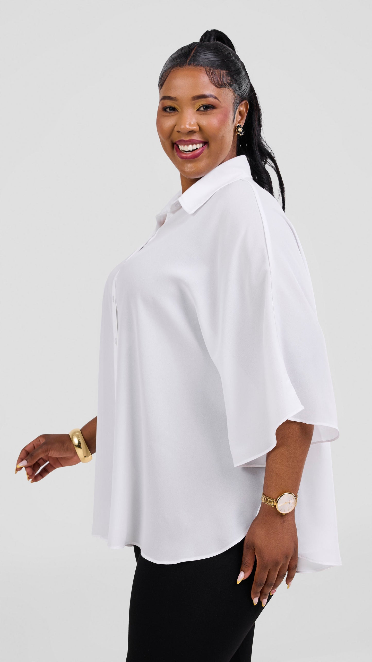 Vivo Iyana Cape Top - White