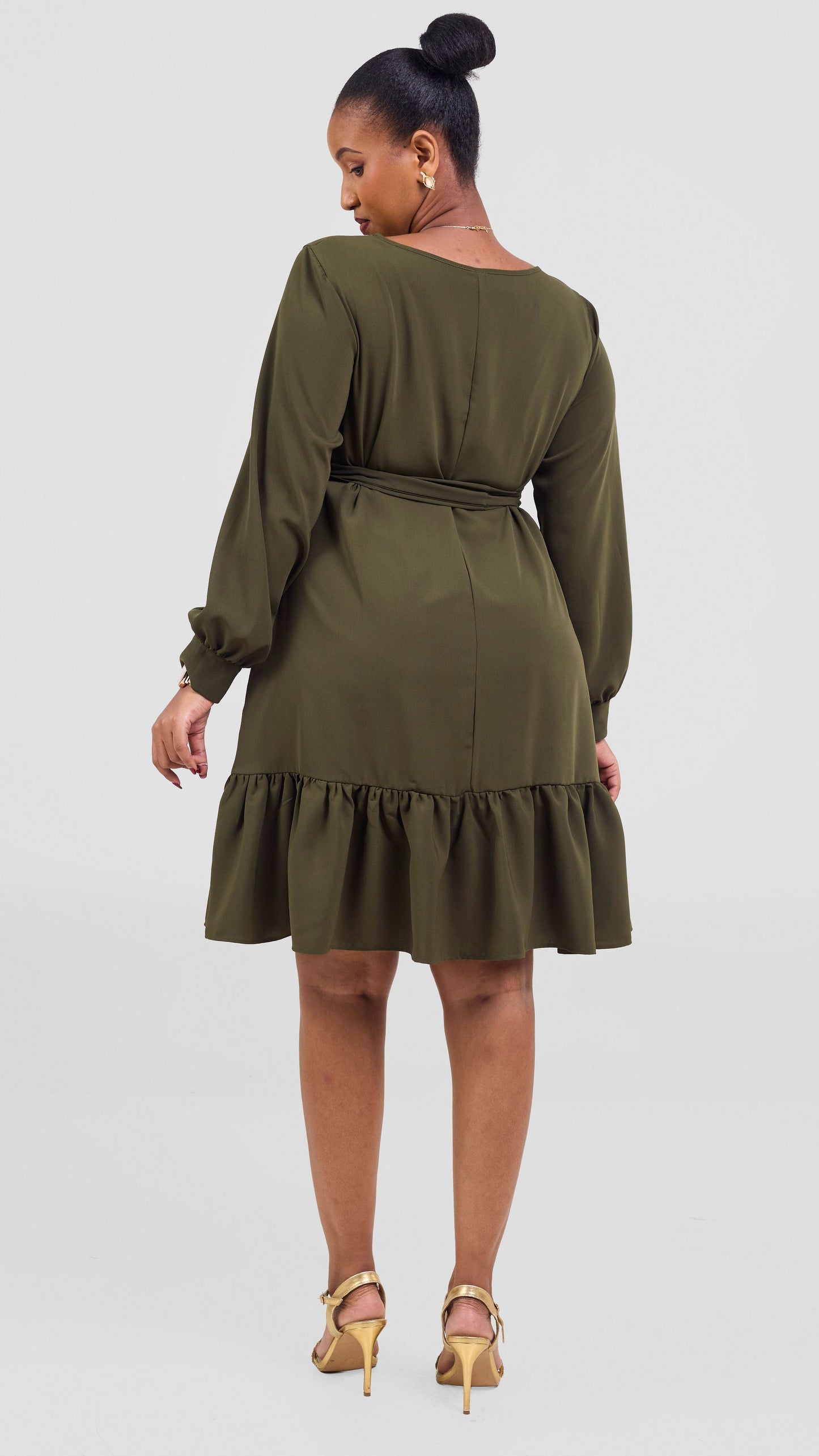 Vivo Serwa Tent Dress- Hunters