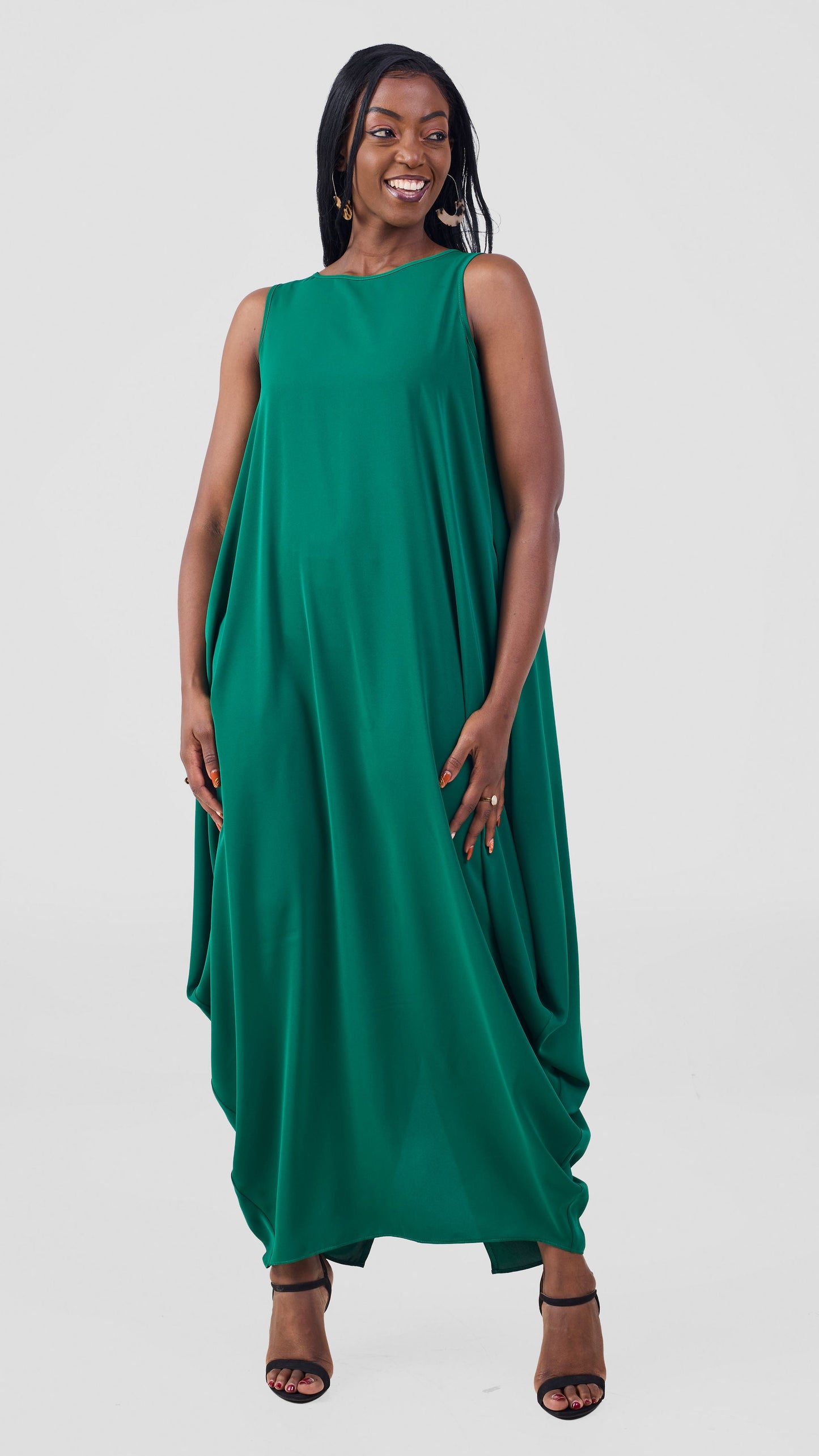Vivo Seli Maxi Dress - Green