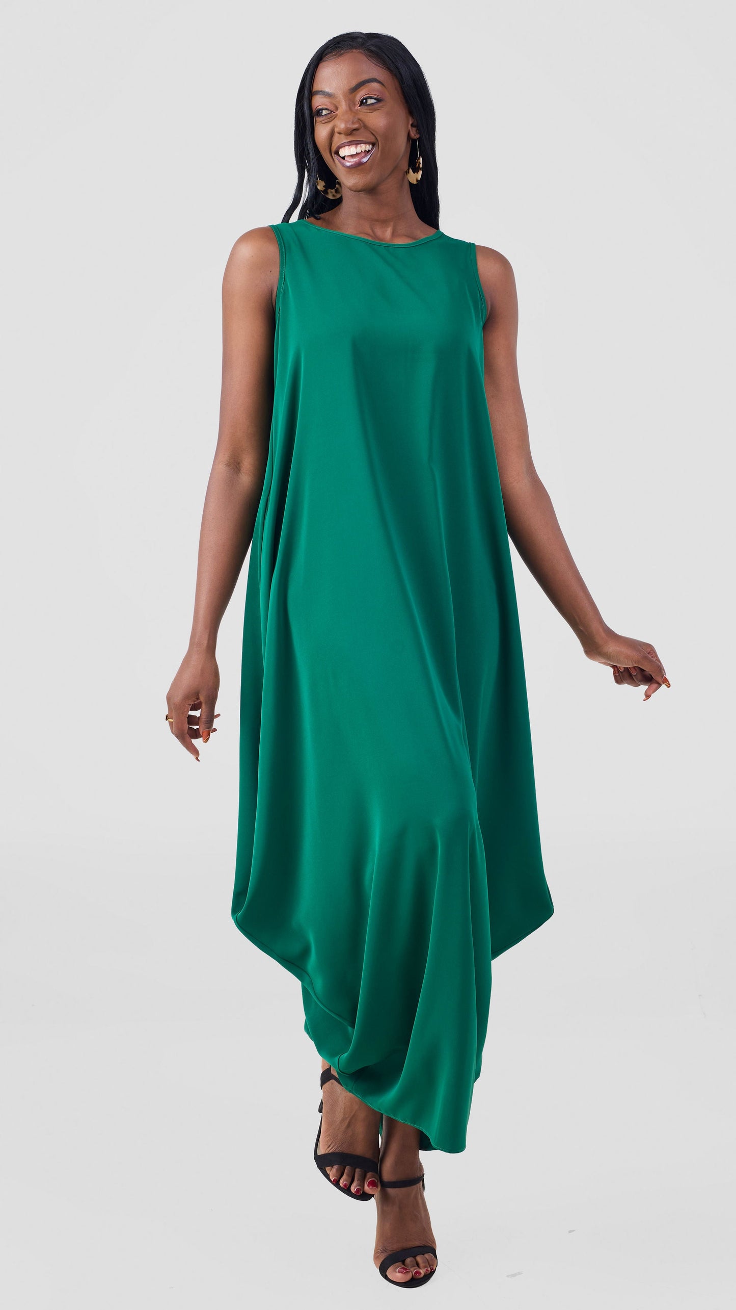 Vivo Seli Maxi Dress - Green