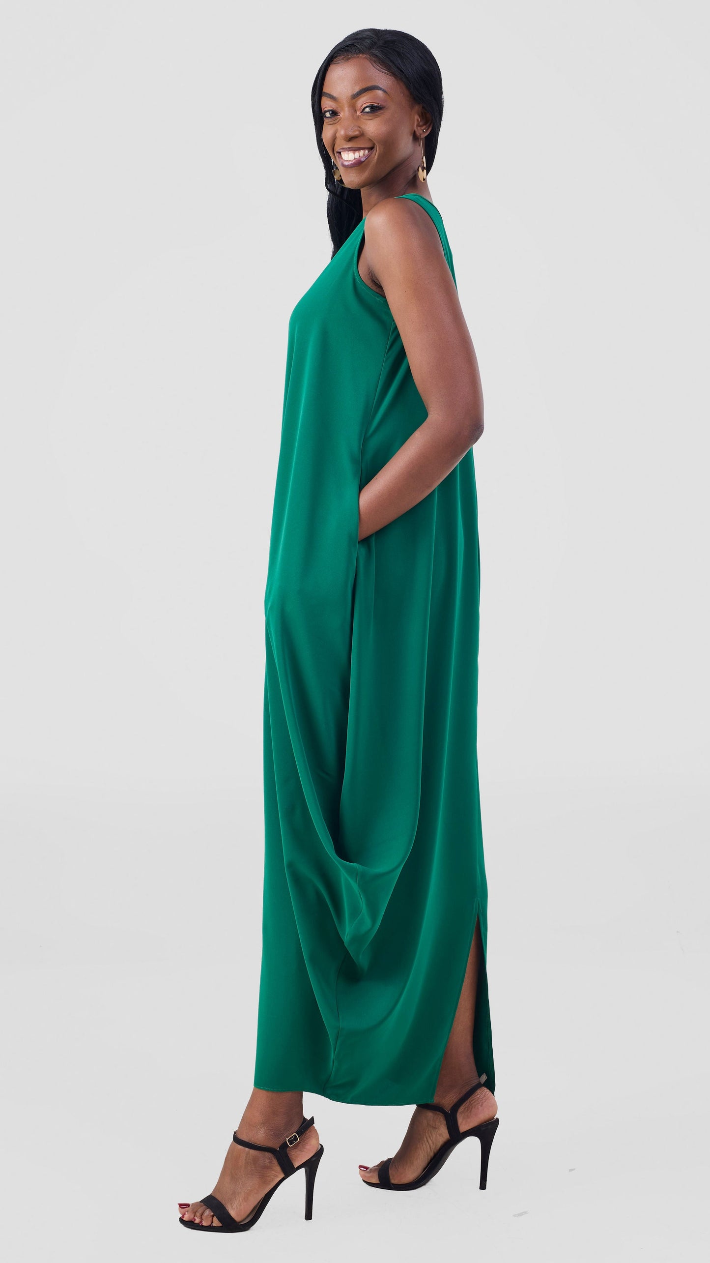 Vivo Seli Maxi Dress - Green