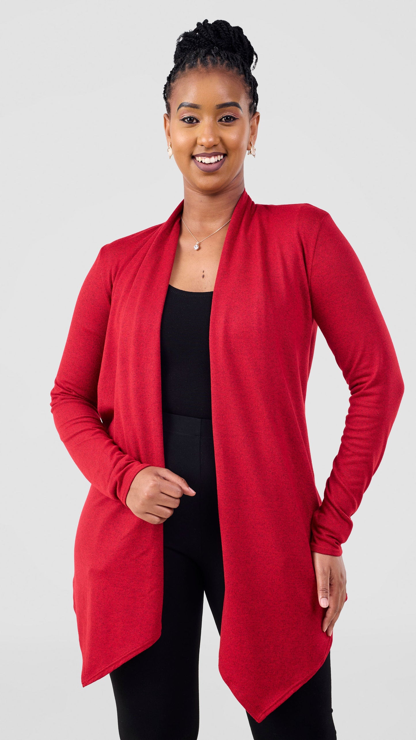 Vivo Basic Joy Sweater - Red