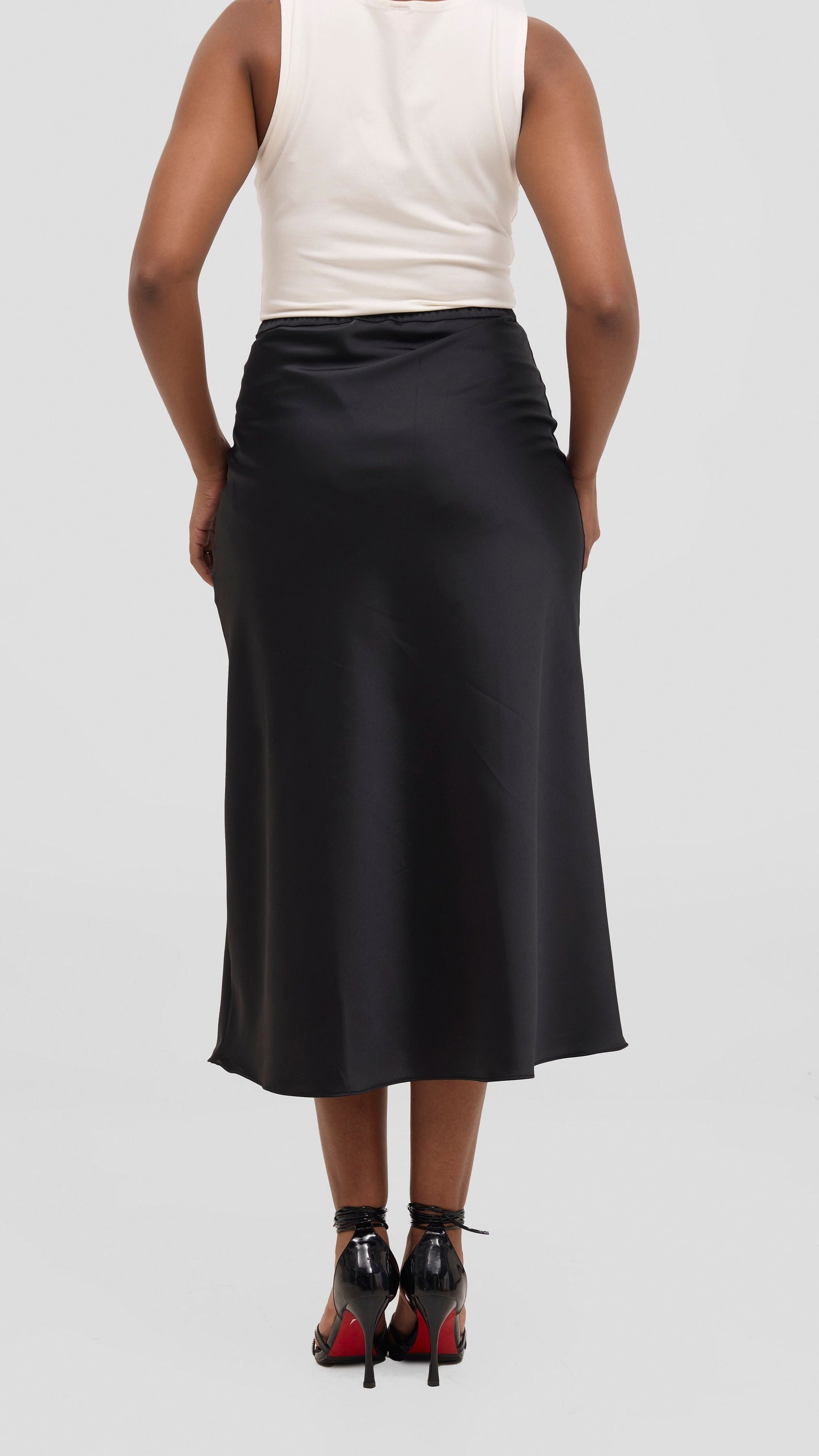 Vivo Samira Slip Skirt - Black