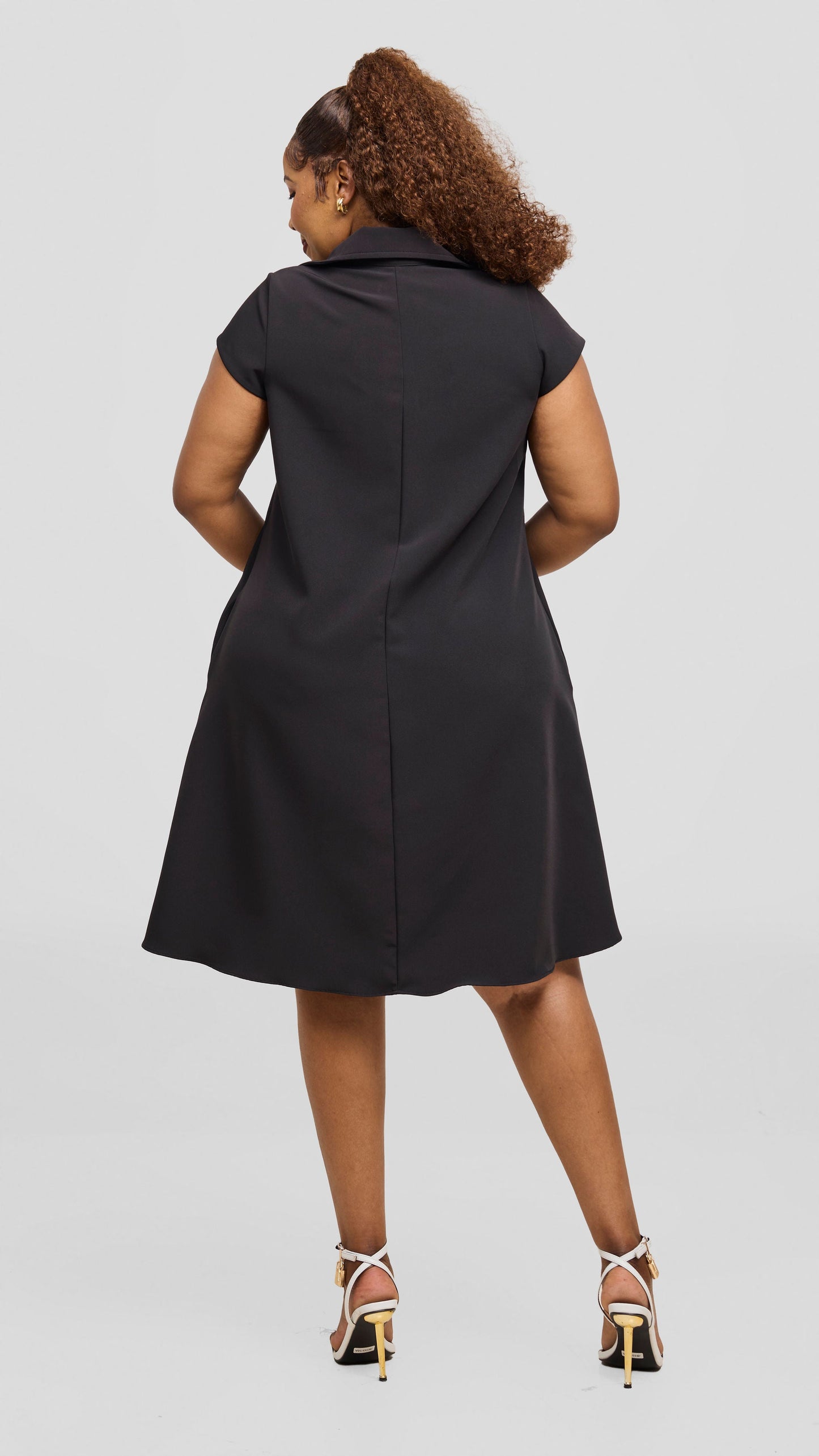 Vivo Mandla Tent Dress - Black