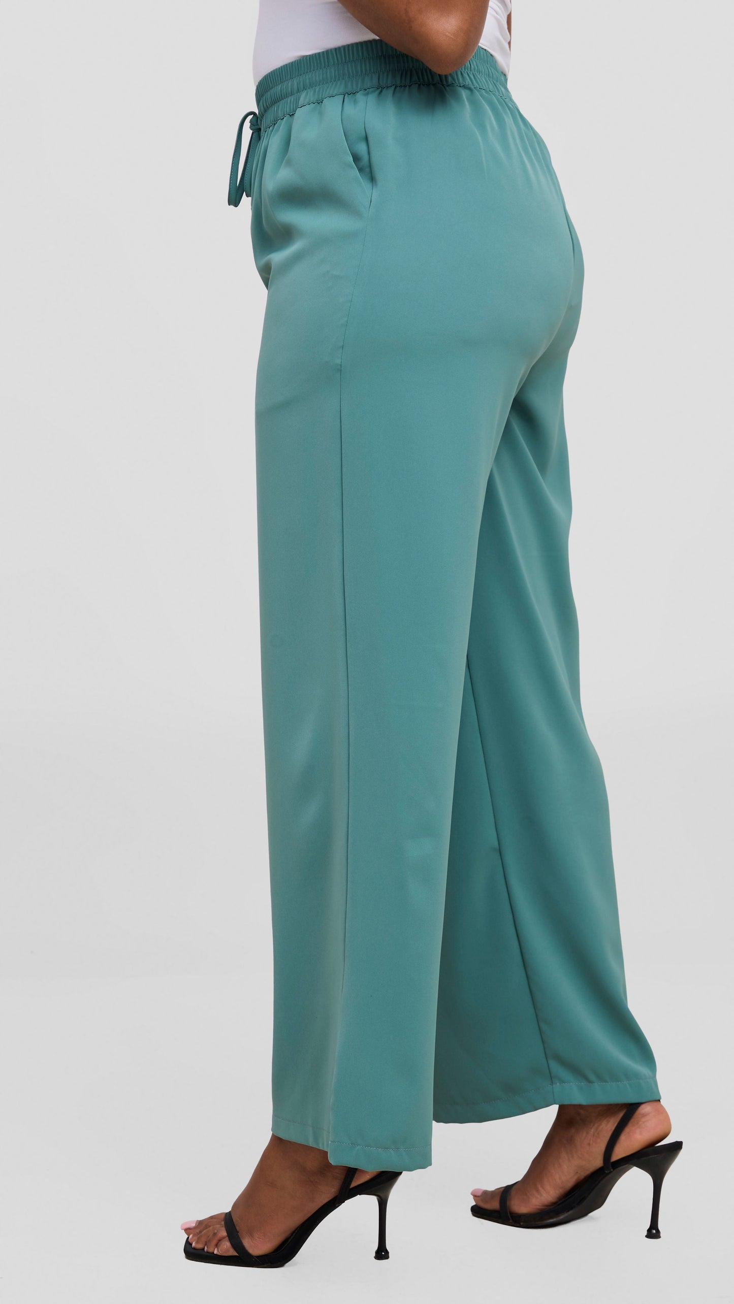 Vivo Wastani Drawstring Pants - Dusty Green