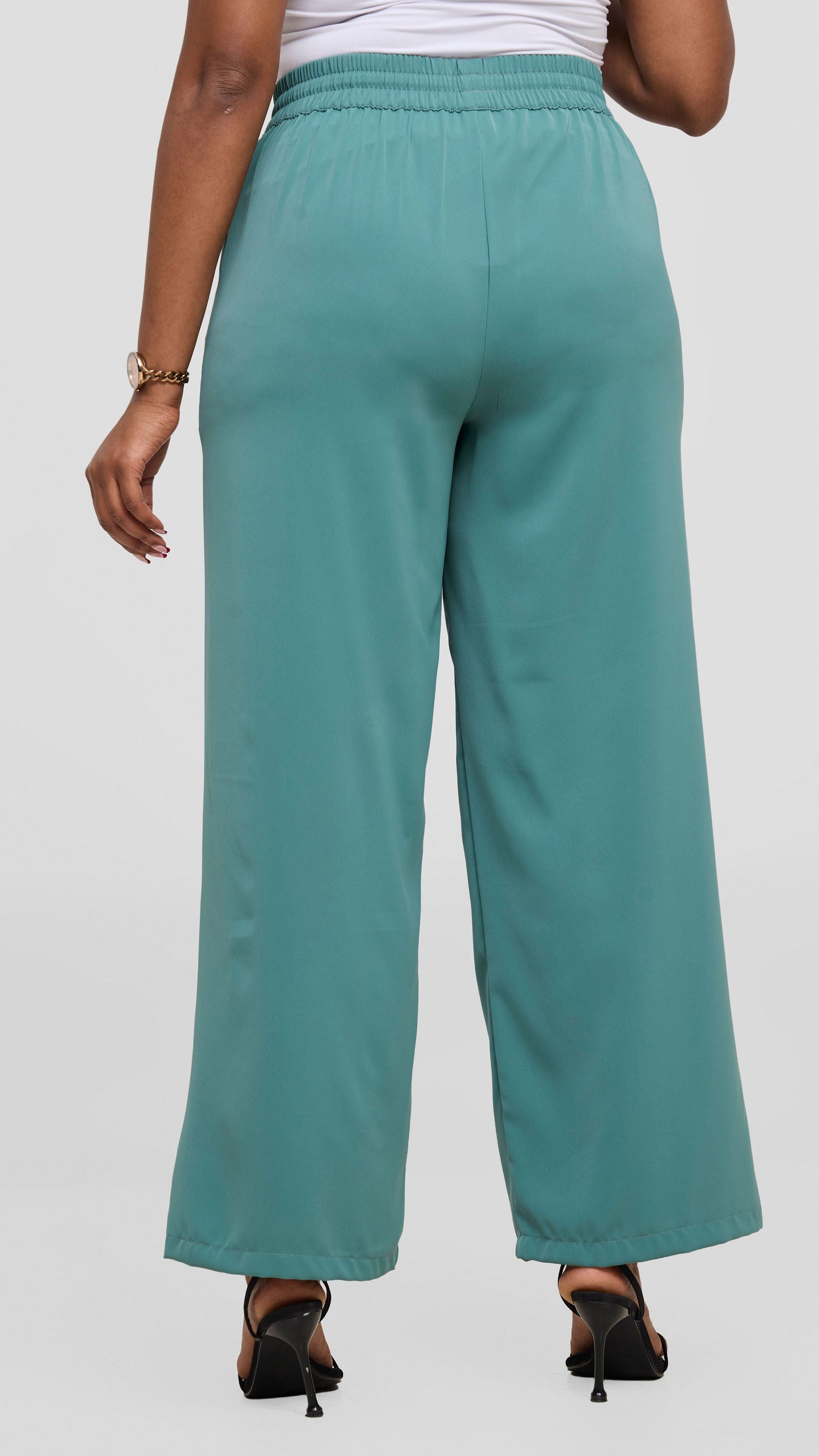 Vivo Wastani Drawstring Pants - Dusty Green
