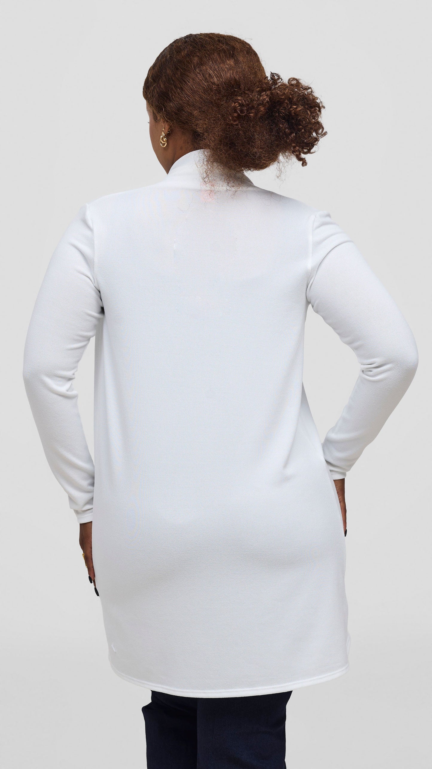 Vivo Basic May Sweater - White