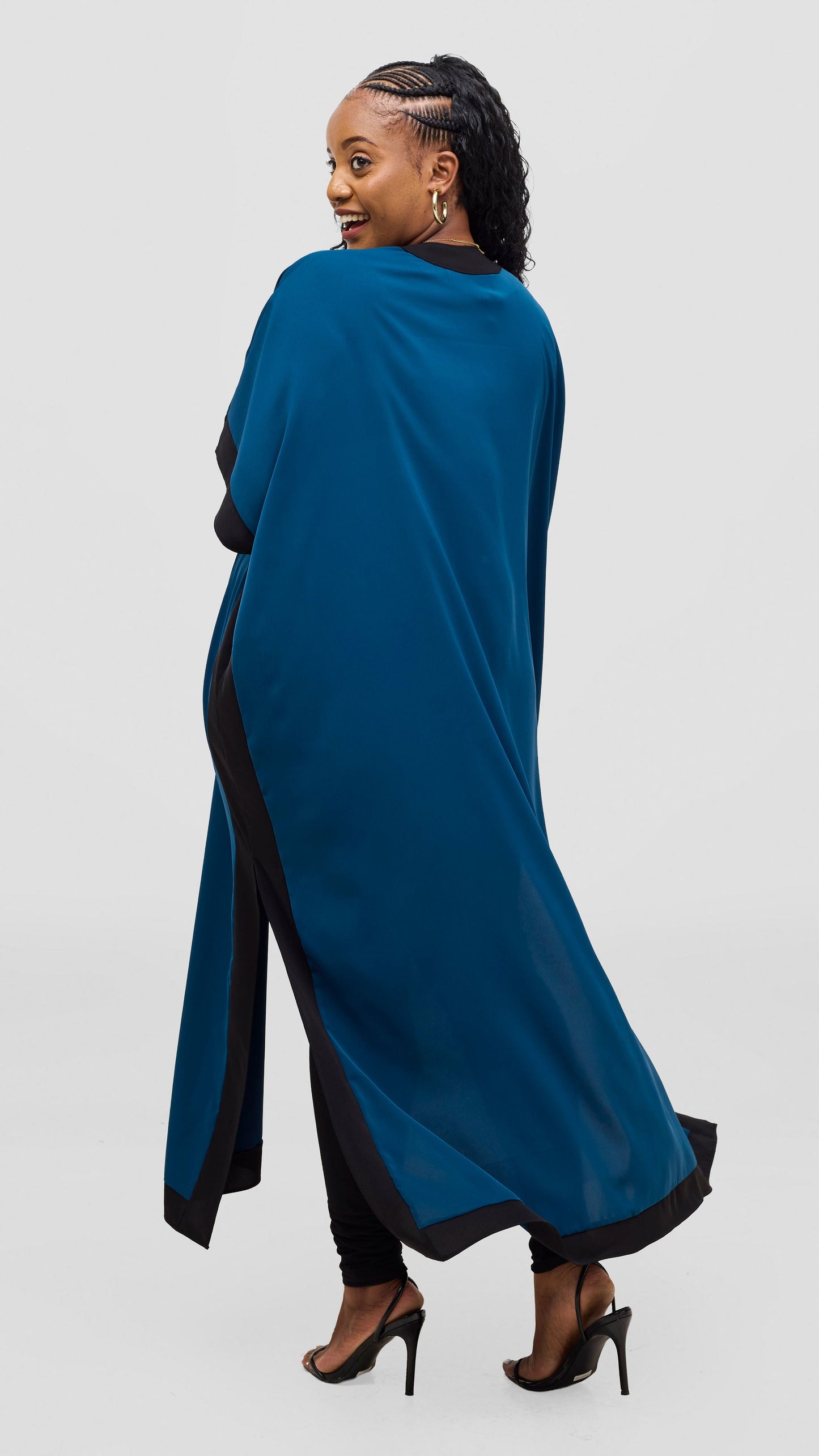 Vivo Liora Maxi Kimono - Teal