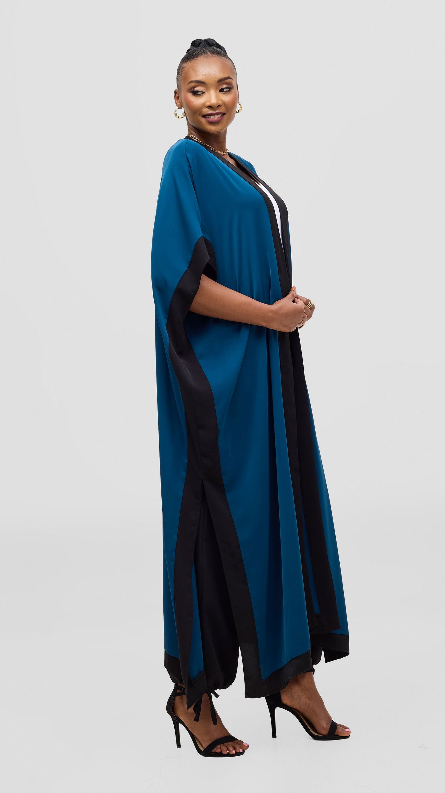 Vivo Liora Maxi Kimono - Teal