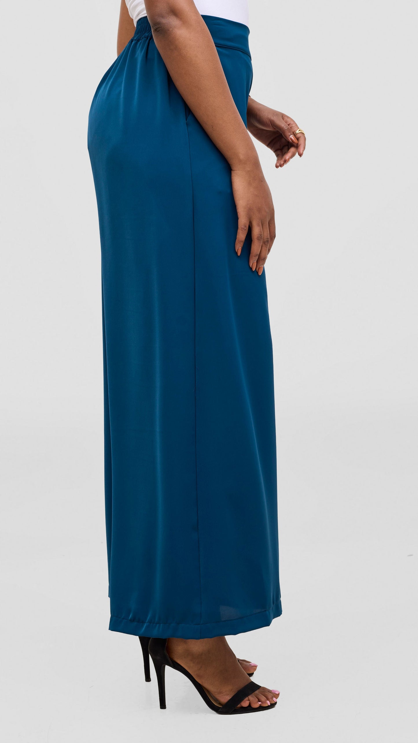Vivo Liora Wide Leg Pants - Teal