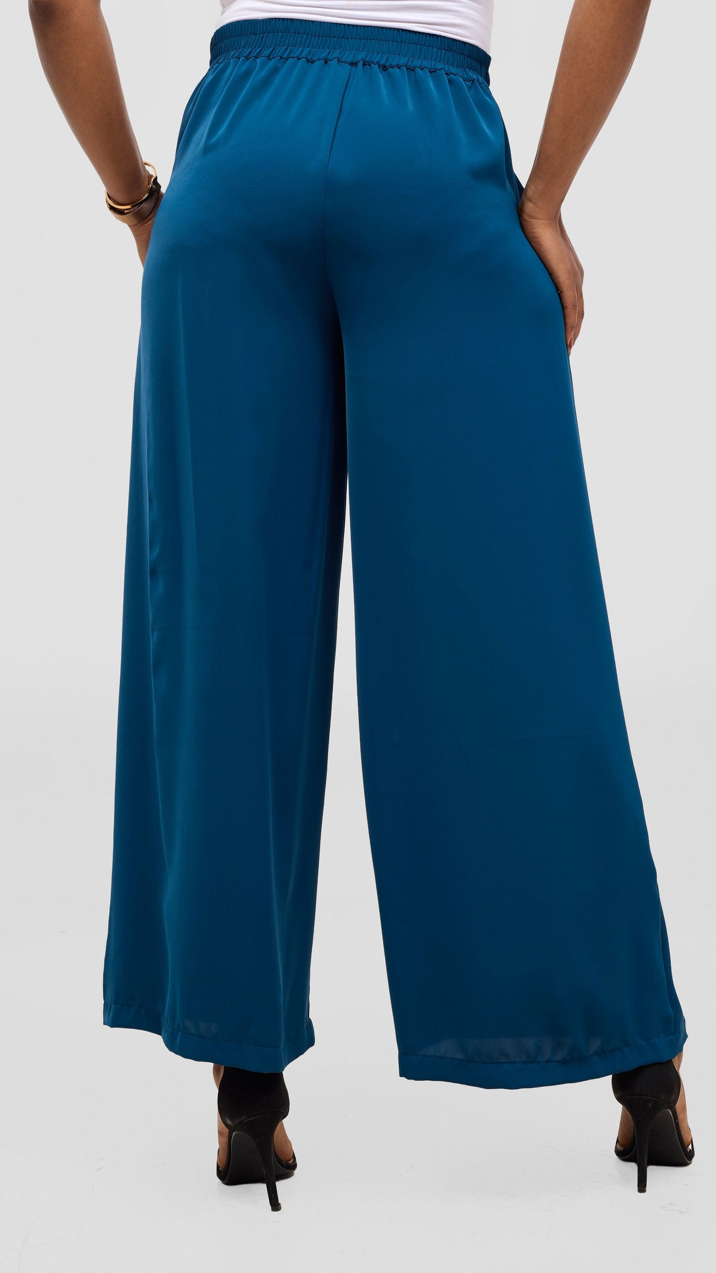 Vivo Liora Wide Leg Pants - Teal