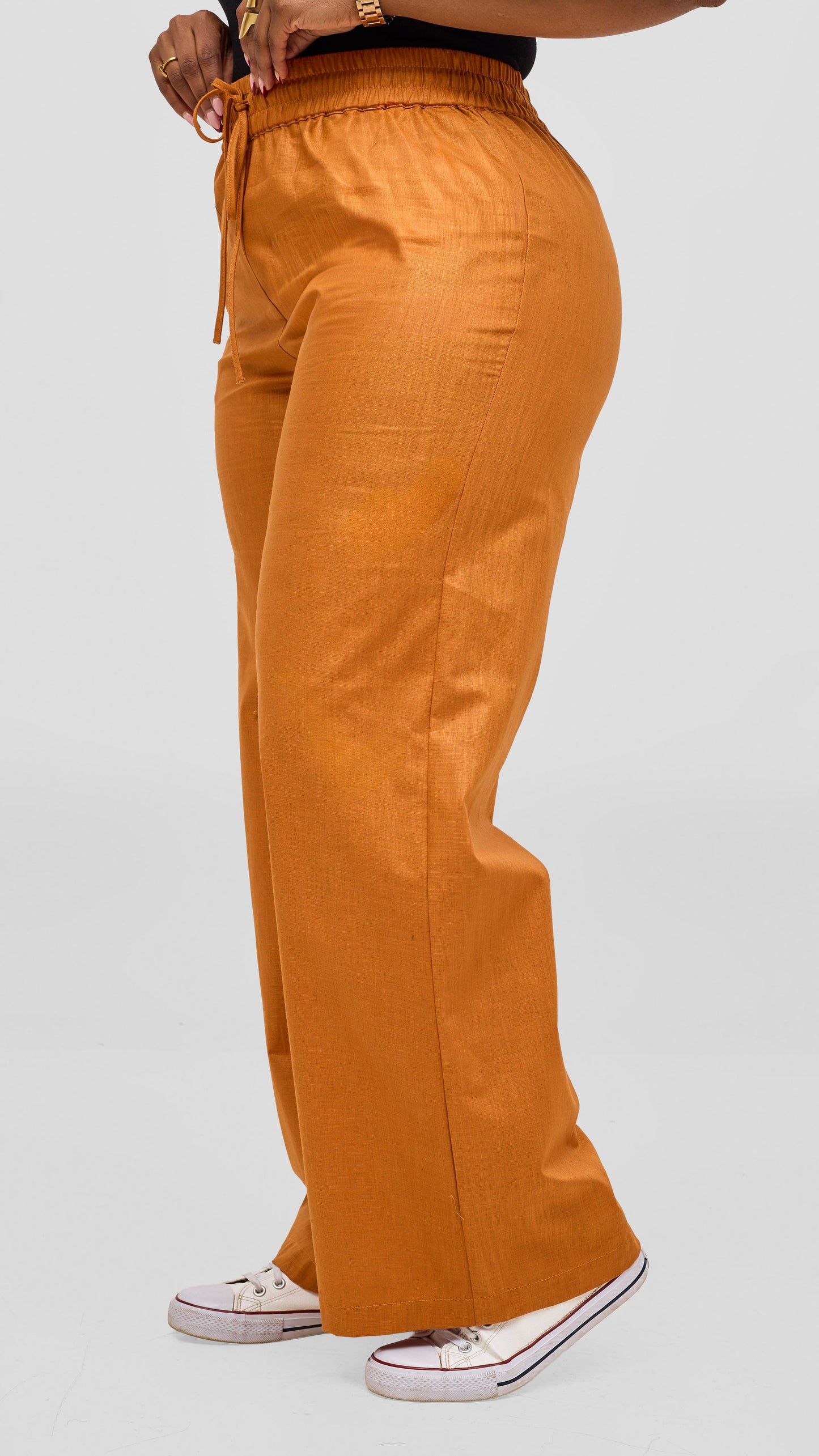 Safari by Vivo Zehra Drawstring Pants - Rust