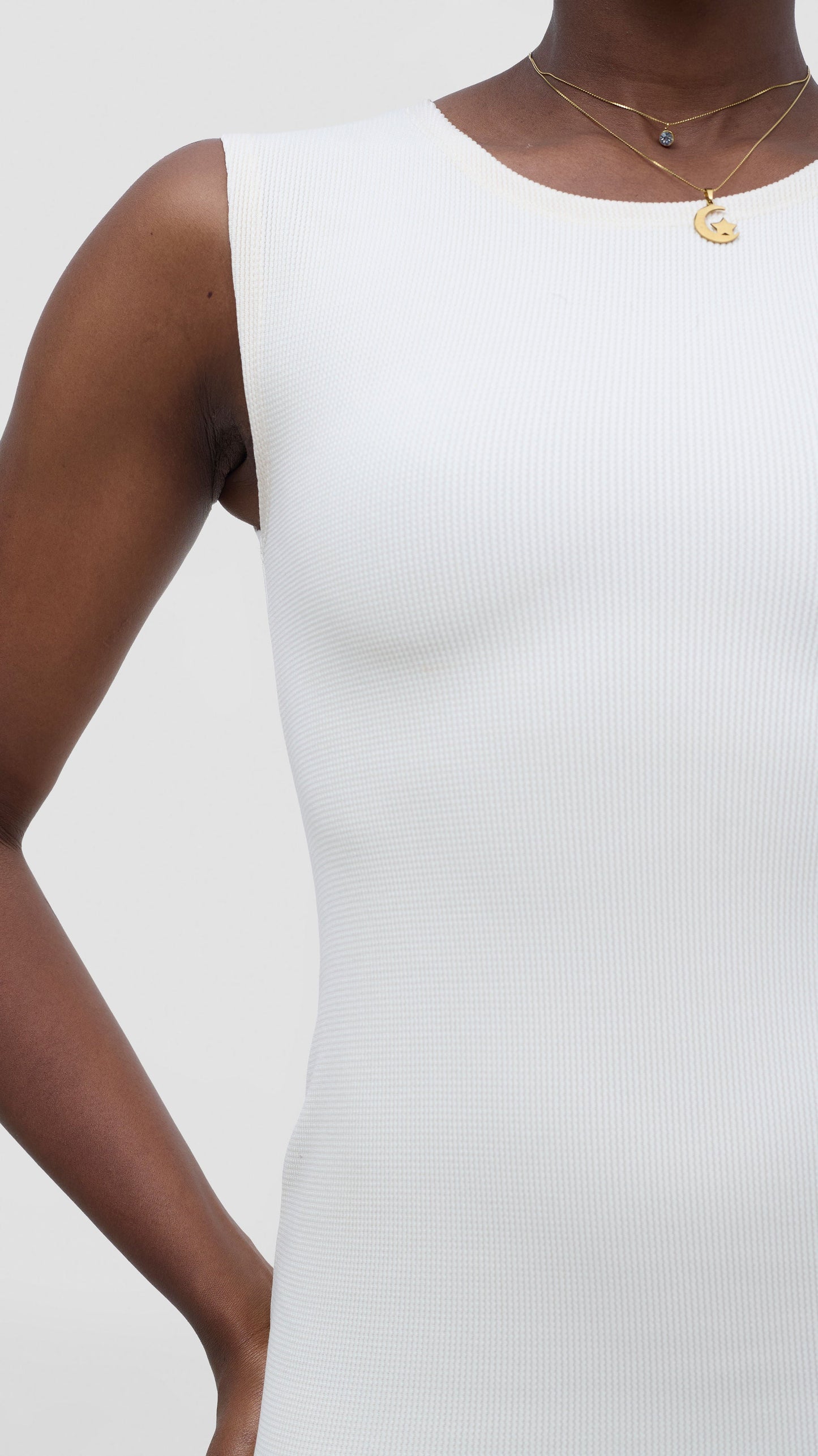 Vivo Selah Maxi Dress - Off White