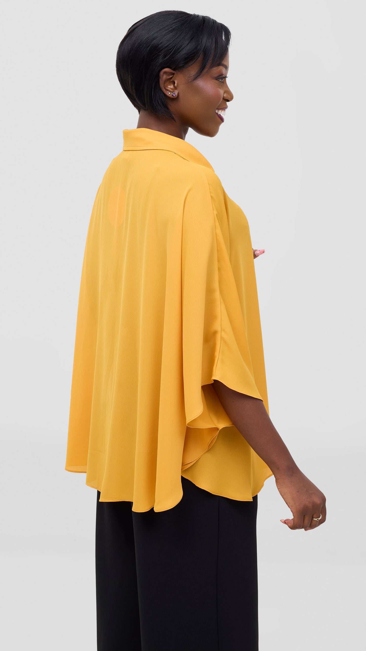 Vivo Iyana Cape Top - Mustard