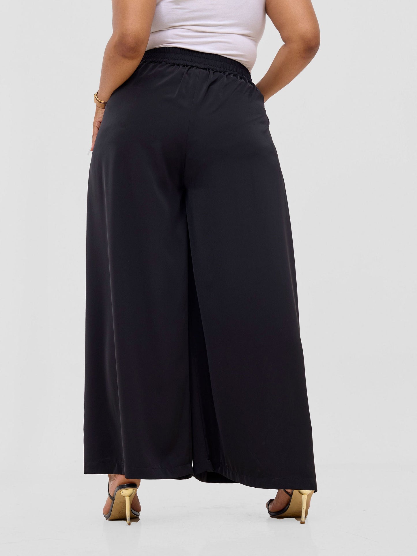 Vivo Hari Wide Leg Pants - Black