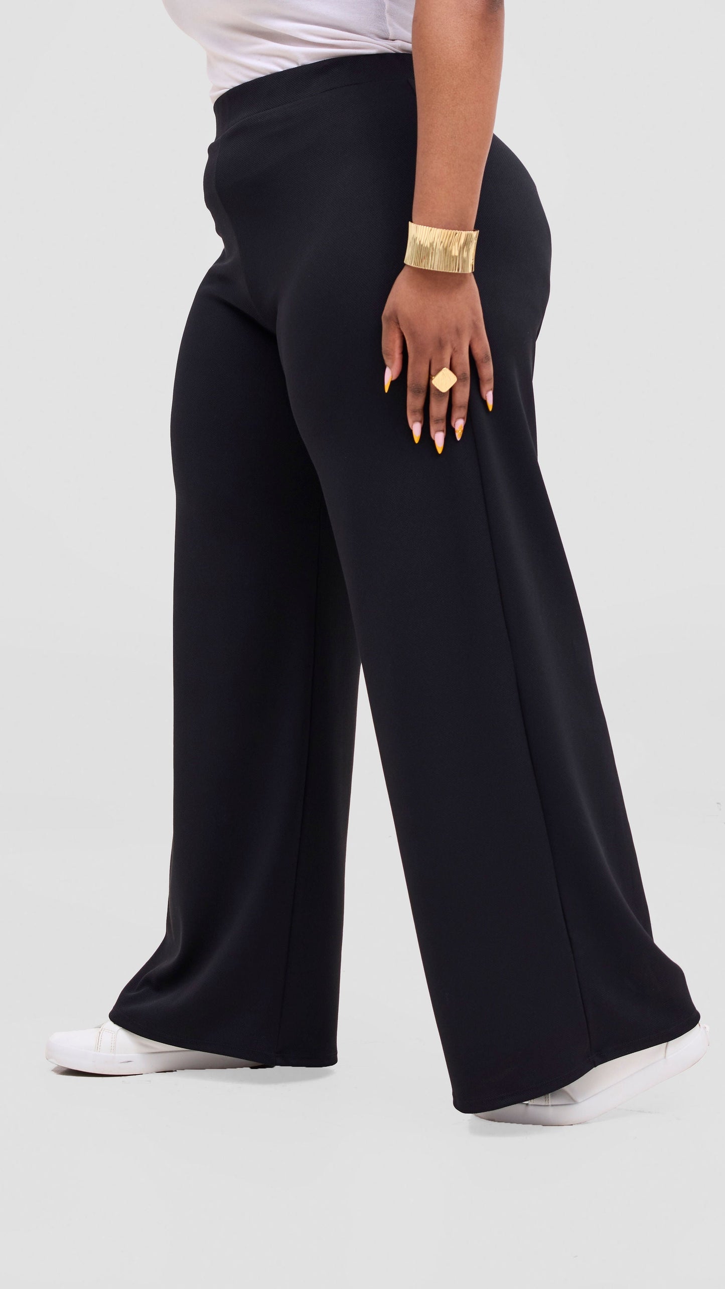 Vivo Selah Pallazo Pants - Black
