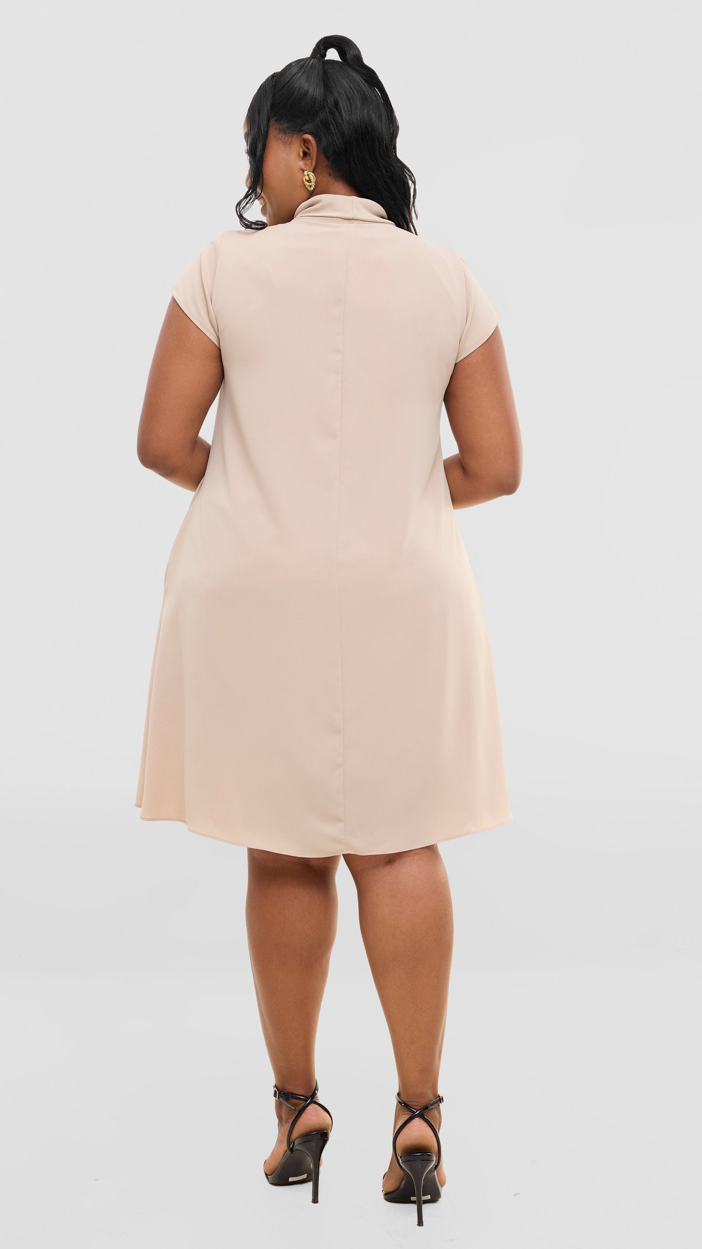 Vivo Niari Tent Dress - Beige