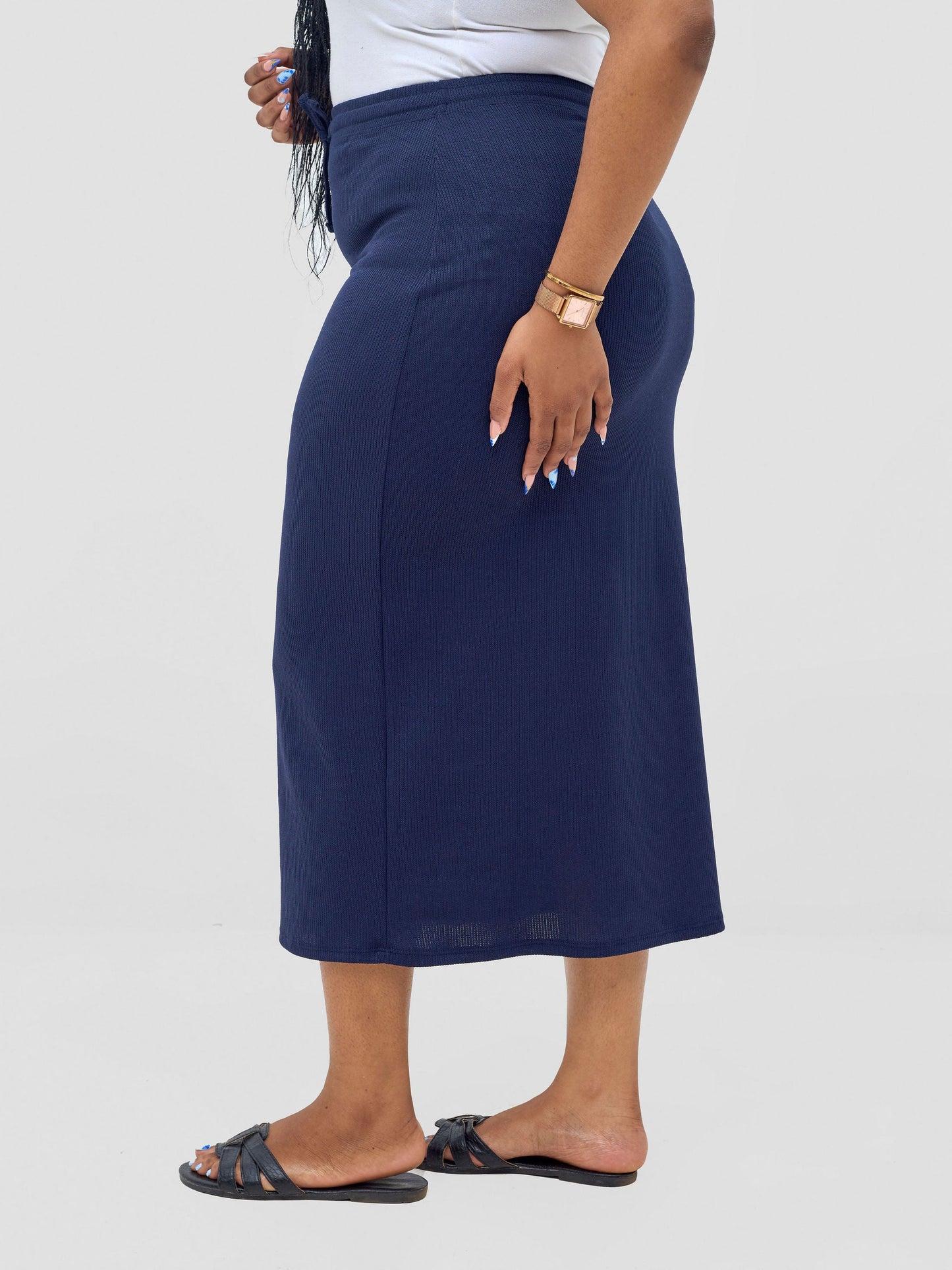 Vivo Safa Skirt - Navy Blue