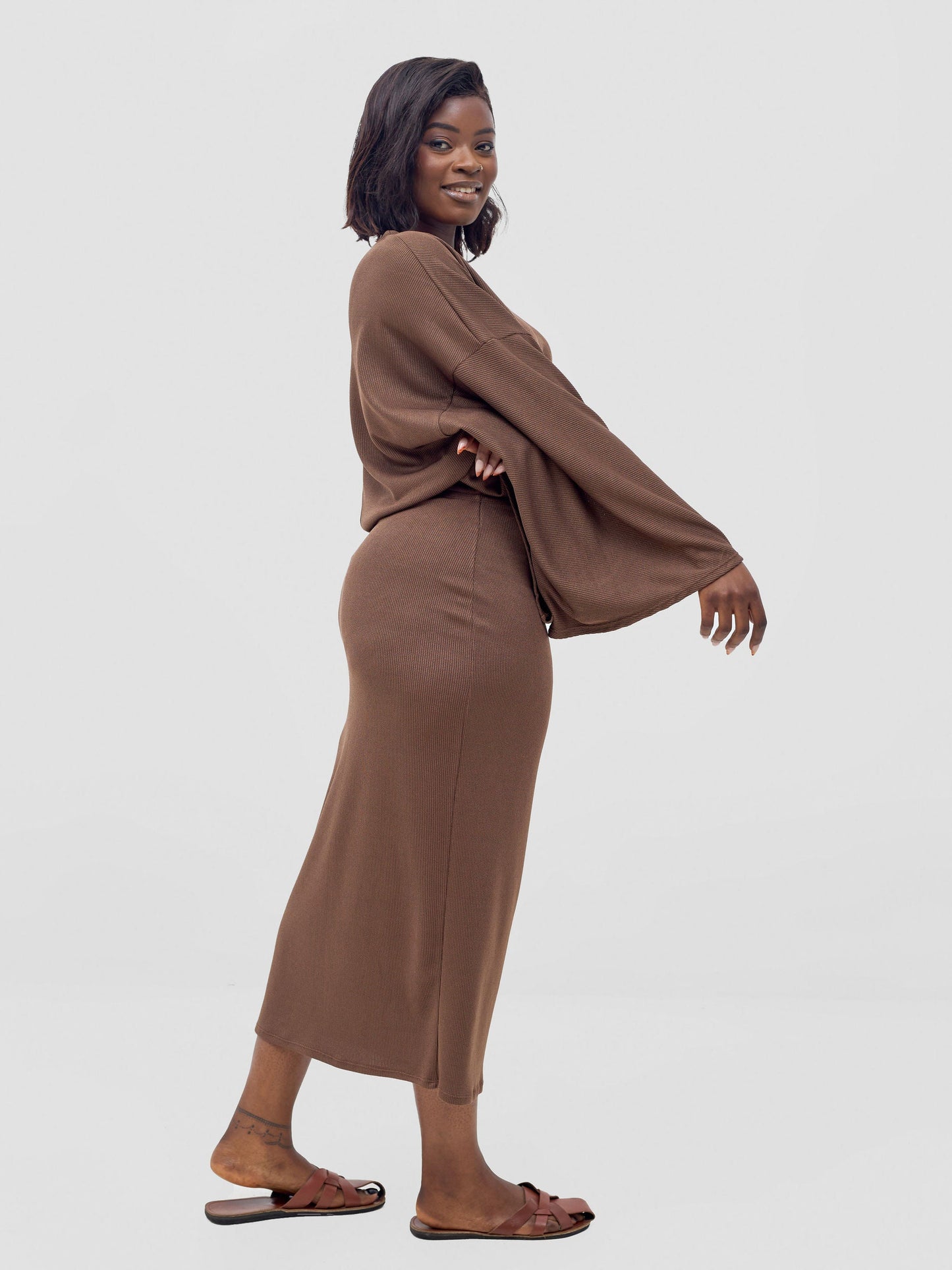 Vivo Safa Skirt - Chocolate