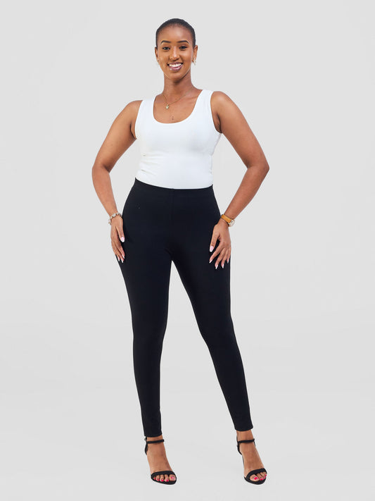 Vivo Basic Sleeveless Bodysuit - White