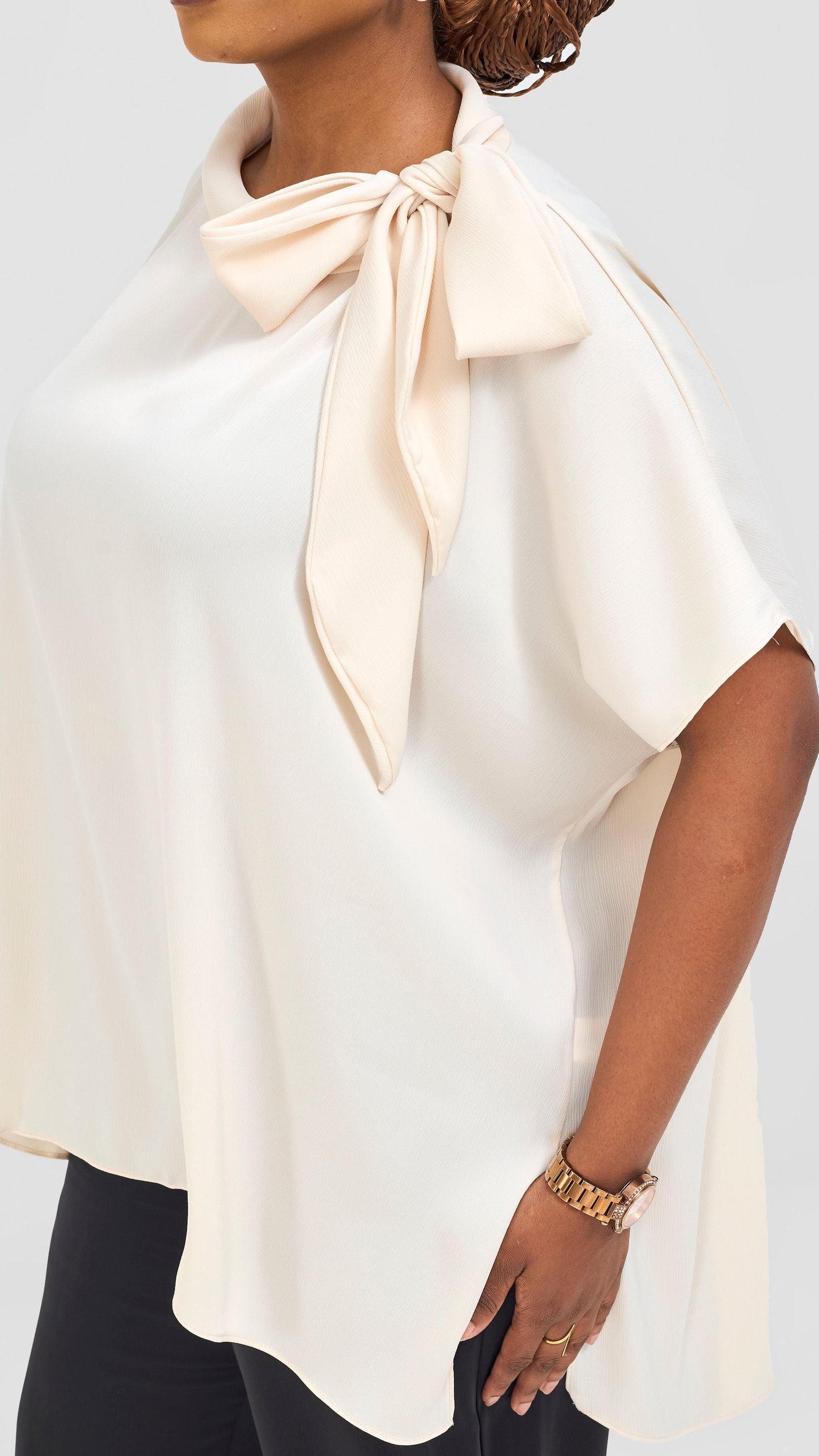 Vivo Takali Tunic Top - Buttermilk