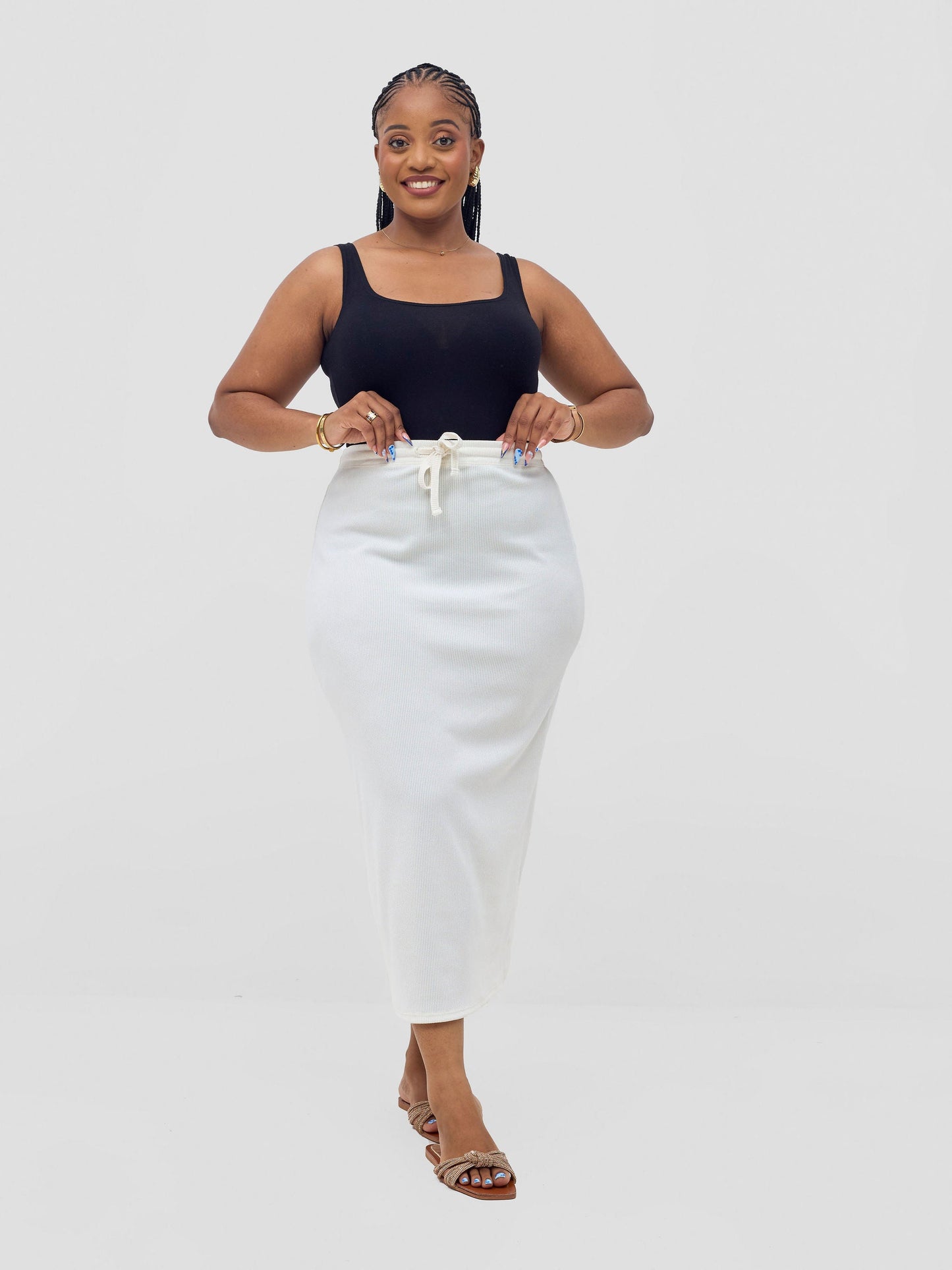 Vivo Safa Skirt - Off White