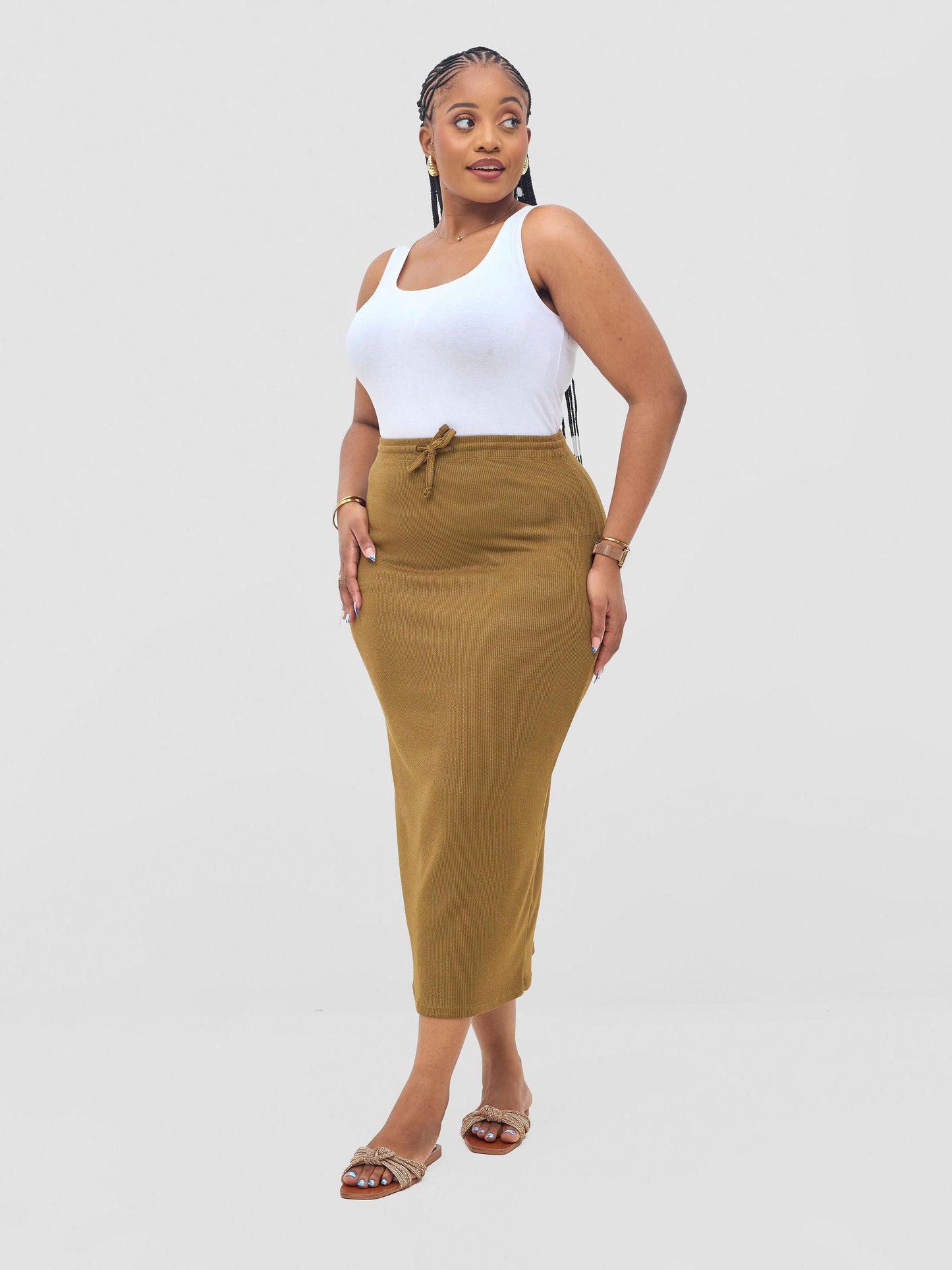 Vivo Safa Skirt - Light Olive