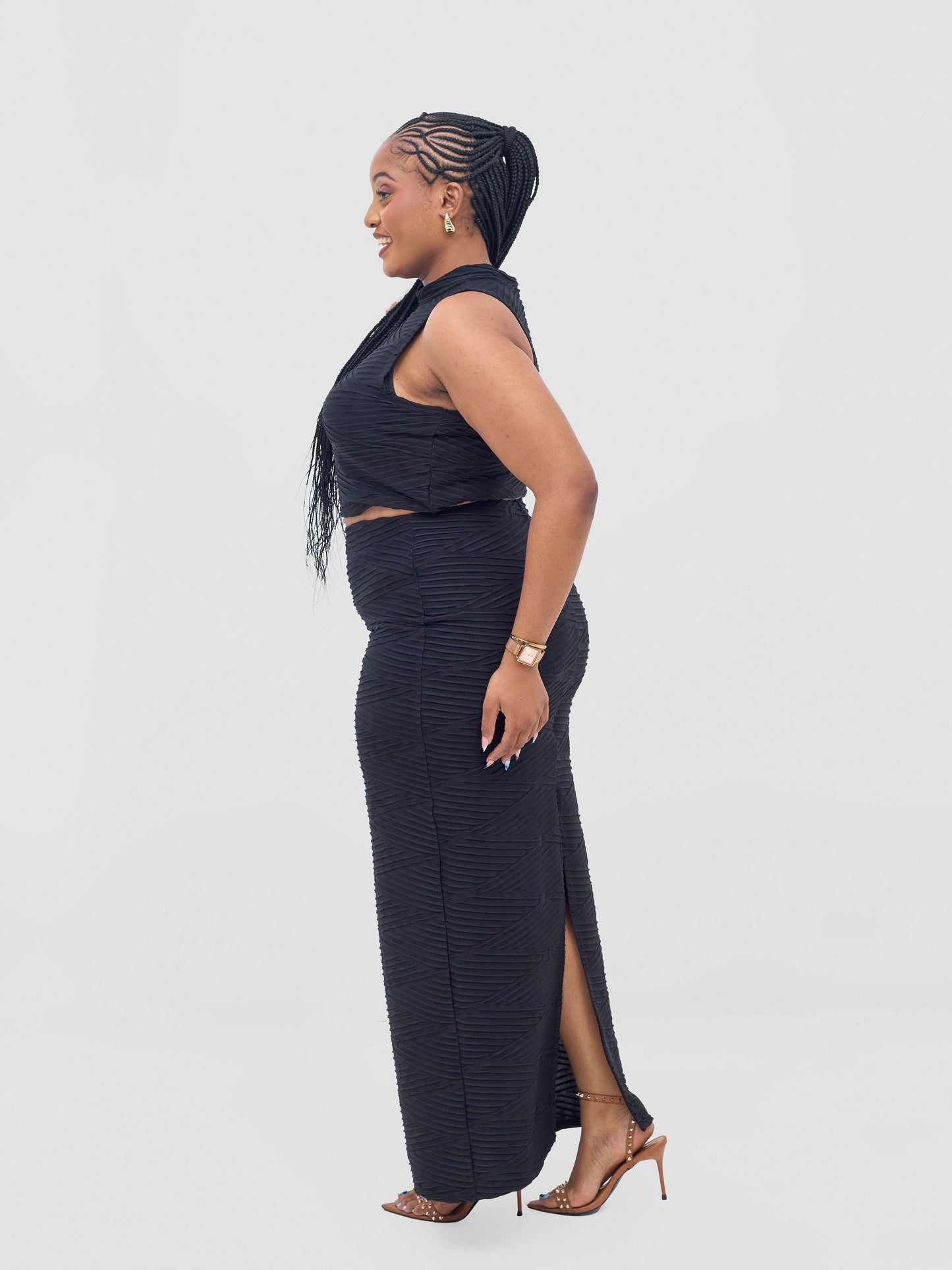 Vivo Kaisa Maxi Skirt - Black
