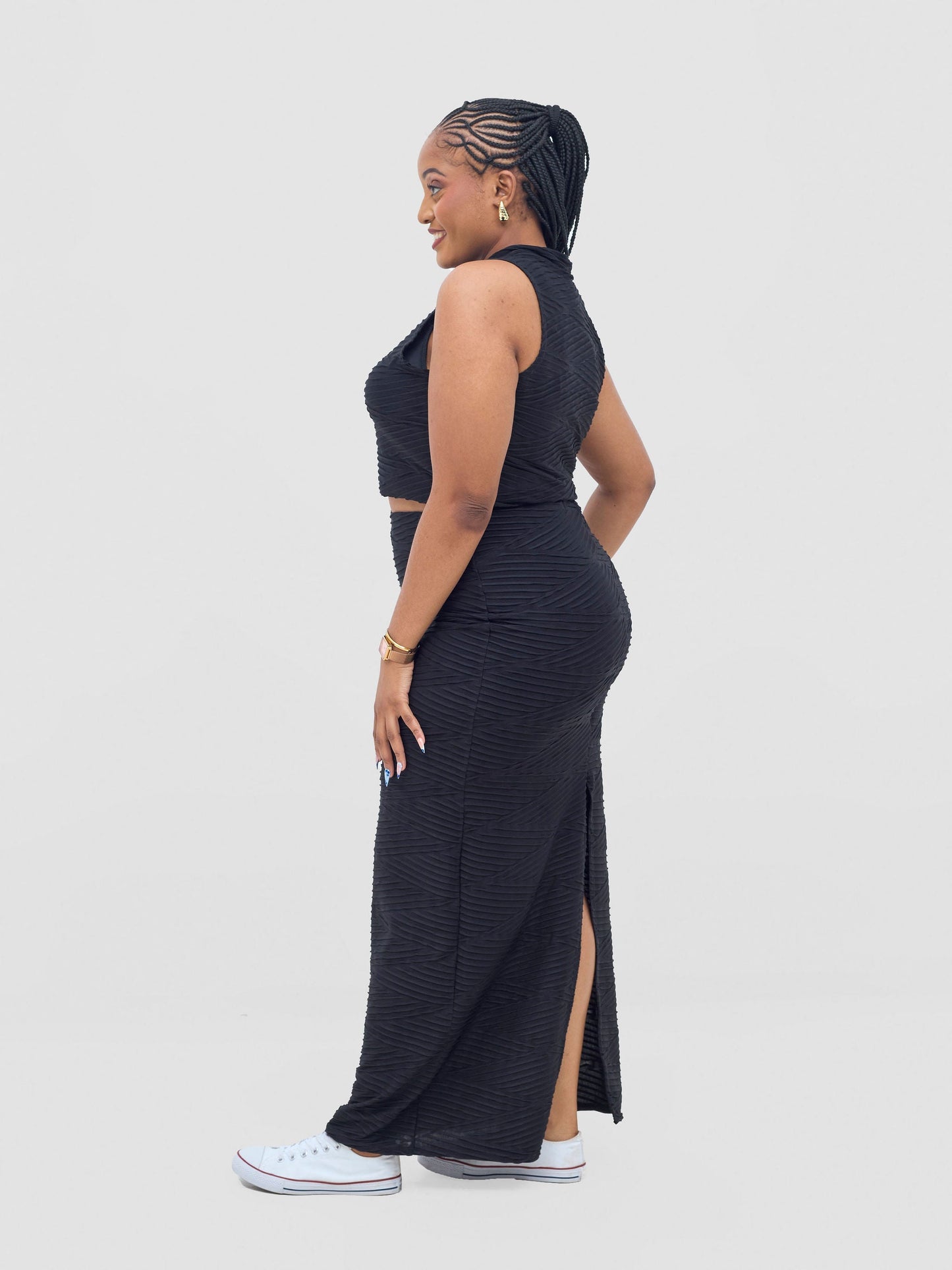 Vivo Kaisa Maxi Skirt - Black