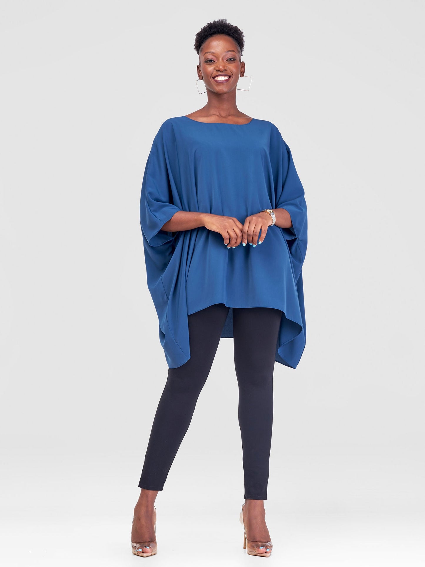 Vivo Liv Wide Crepe Top - Teal