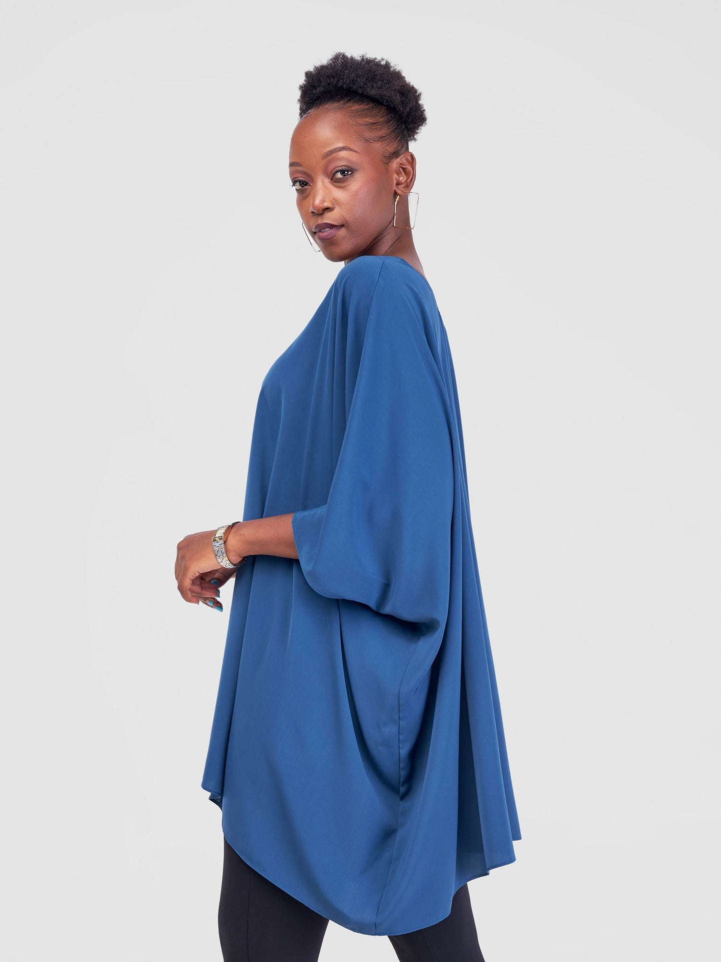 Vivo Liv Wide Crepe Top - Teal