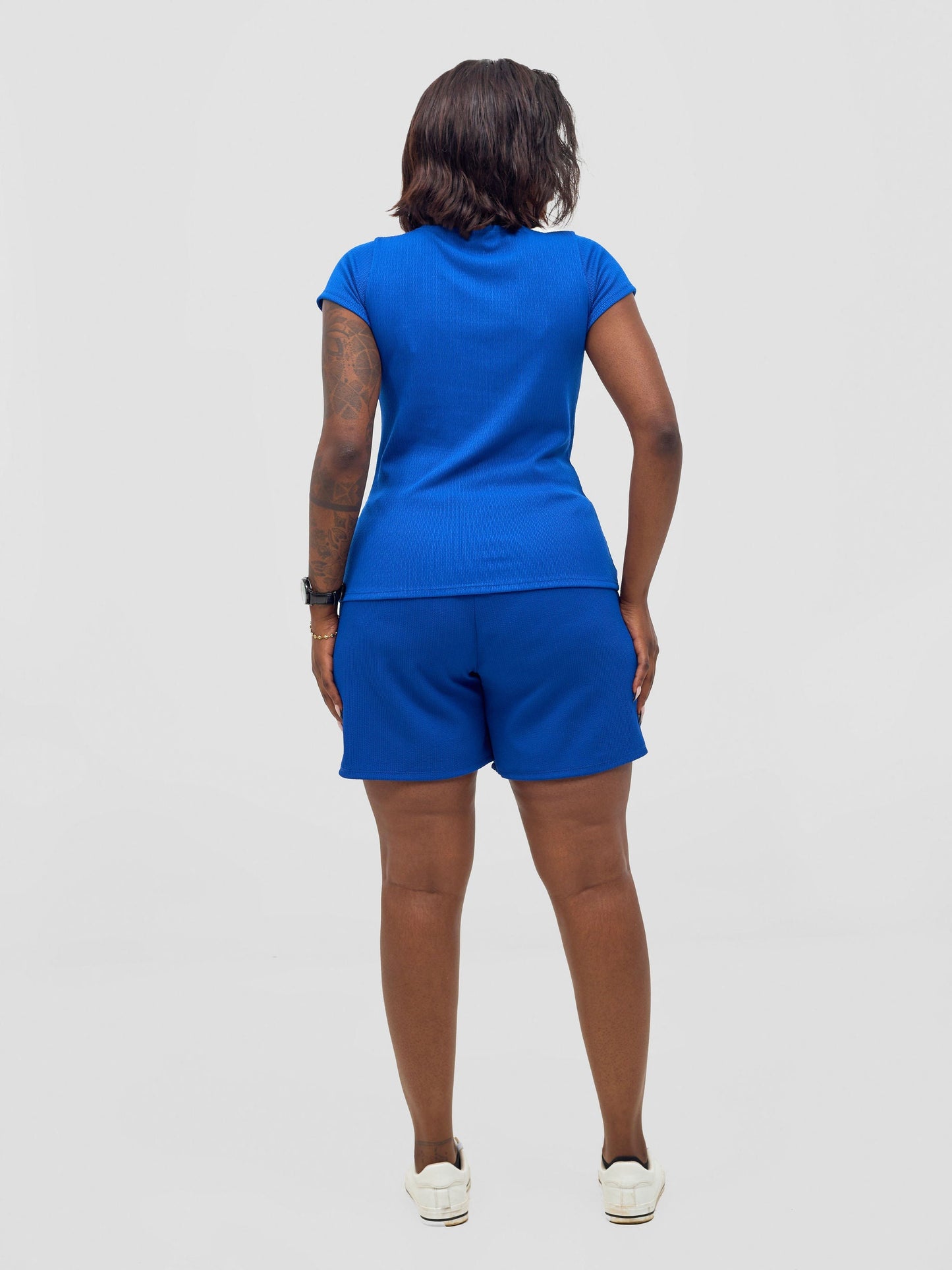 Vivo Chela Drawstring Shorts - Royal Blue