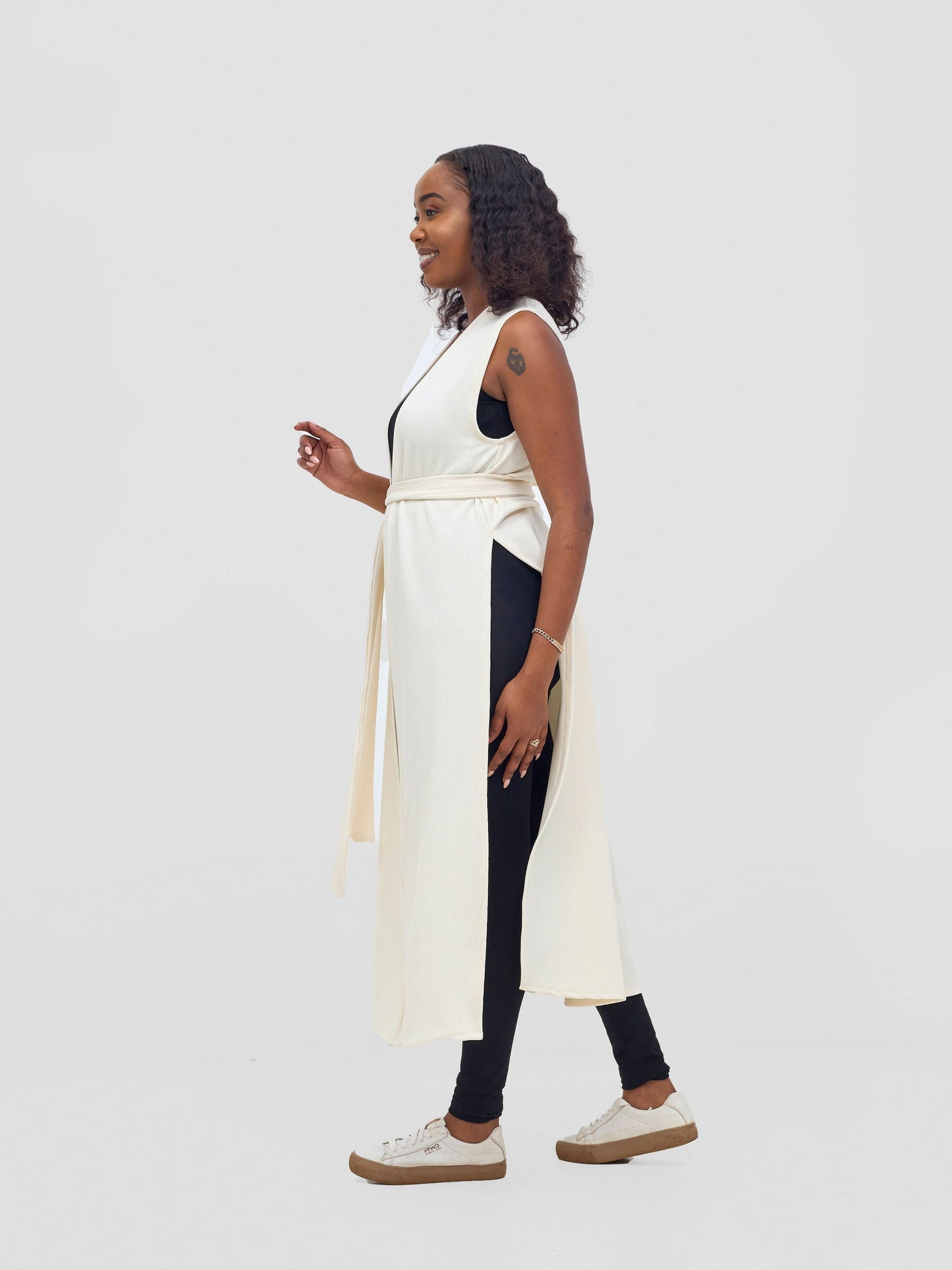 Vivo Chela Sleeveless Waterfall - Off White
