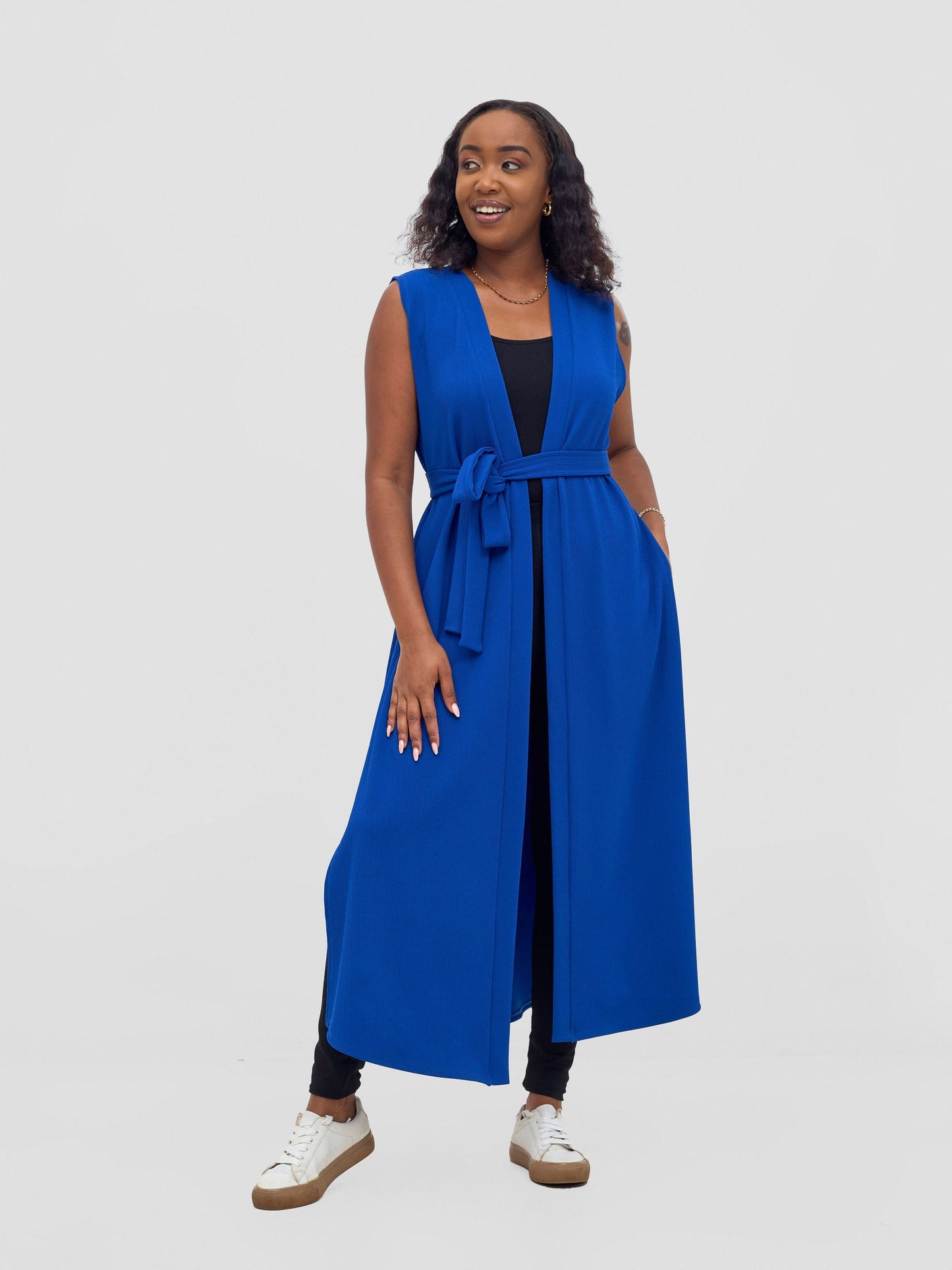 Vivo Chela Sleeveless Waterfall - Royal Blue