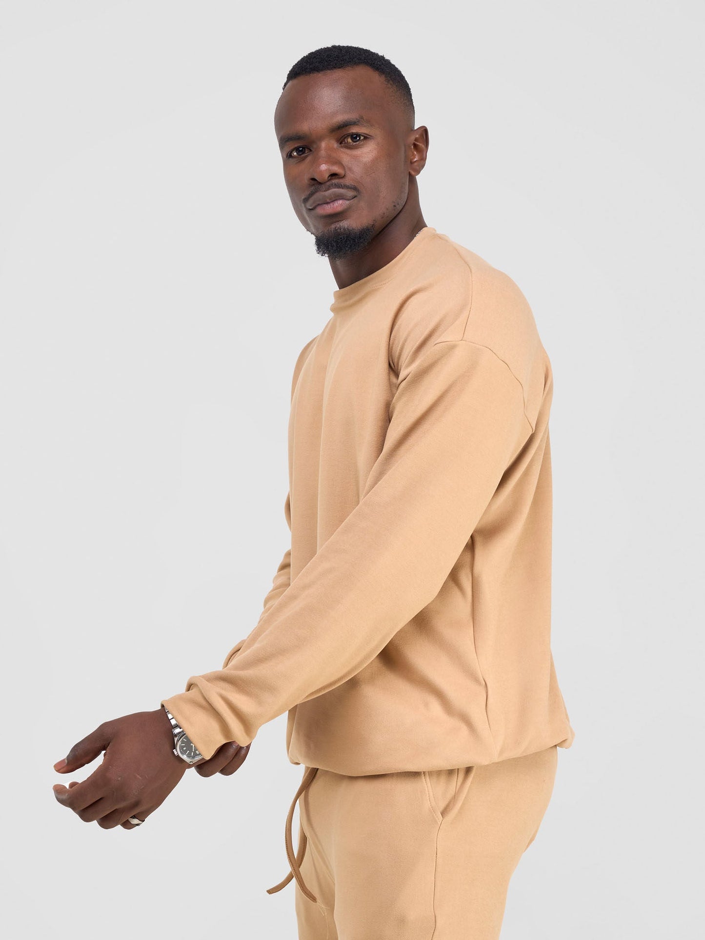 Zoya Yuni Men's Sweatshirt - Taupe