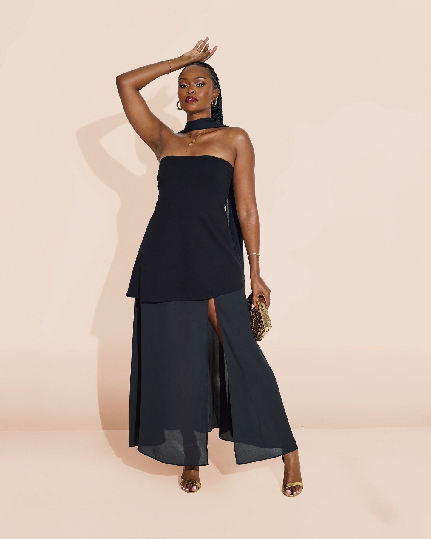Vivo Studio 2-piece in Mixed Media - Black
