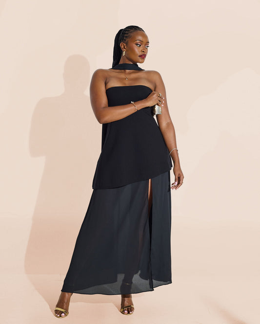 Vivo Studio 2-piece in Mixed Media - Black
