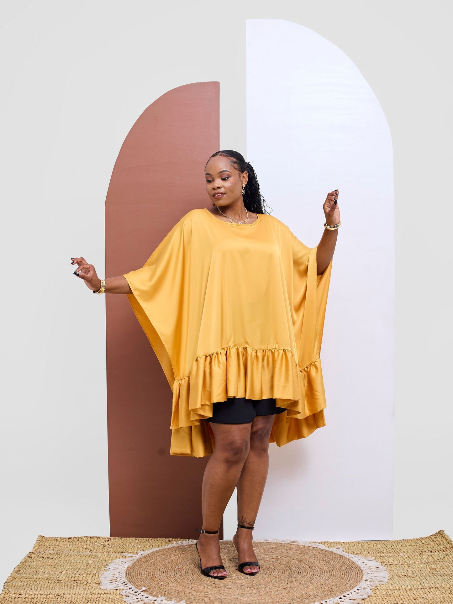 Vivo Kelemi 4.0 Frilled Wide Top - Mustard